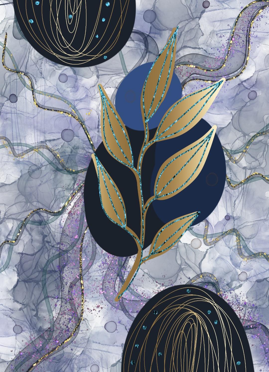 Gold and glitter - image 1 - student project