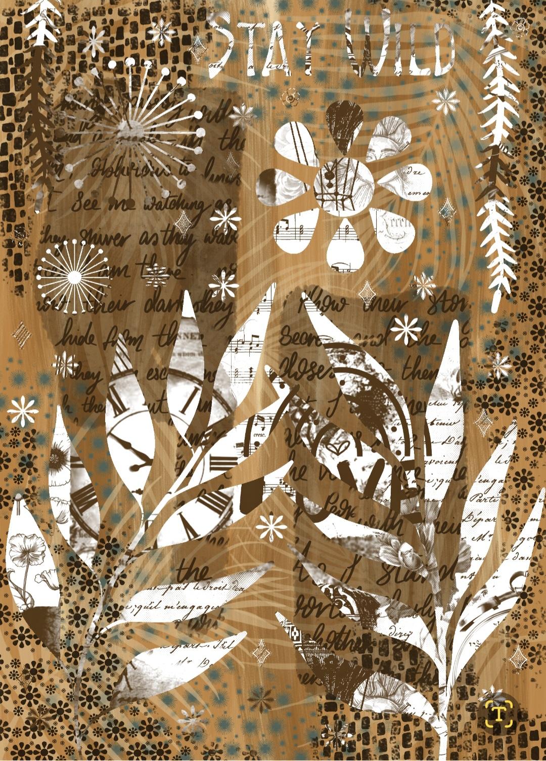 Peekaboo Mixed media - image 2 - student project