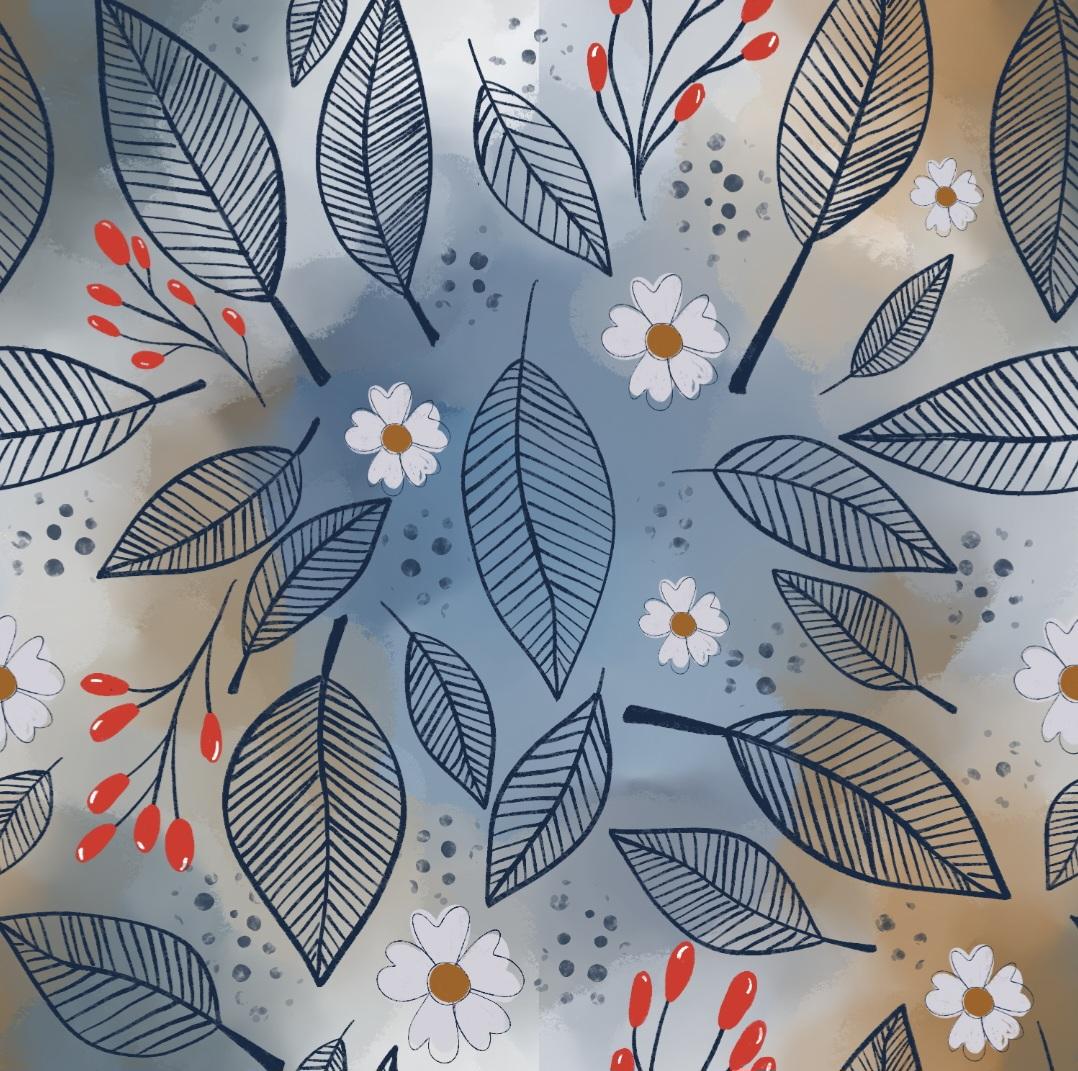 Watercolour Seamless Repeats - image 1 - student project