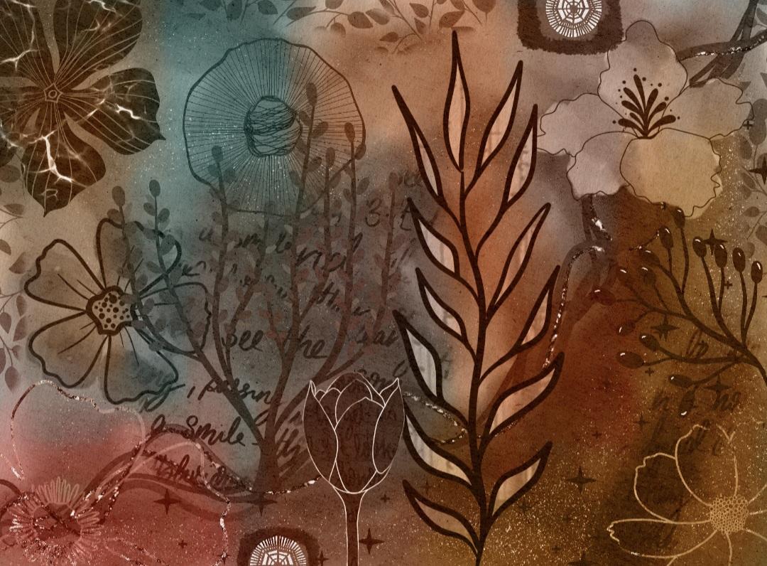 Large Floral Wall Art - image 2 - student project