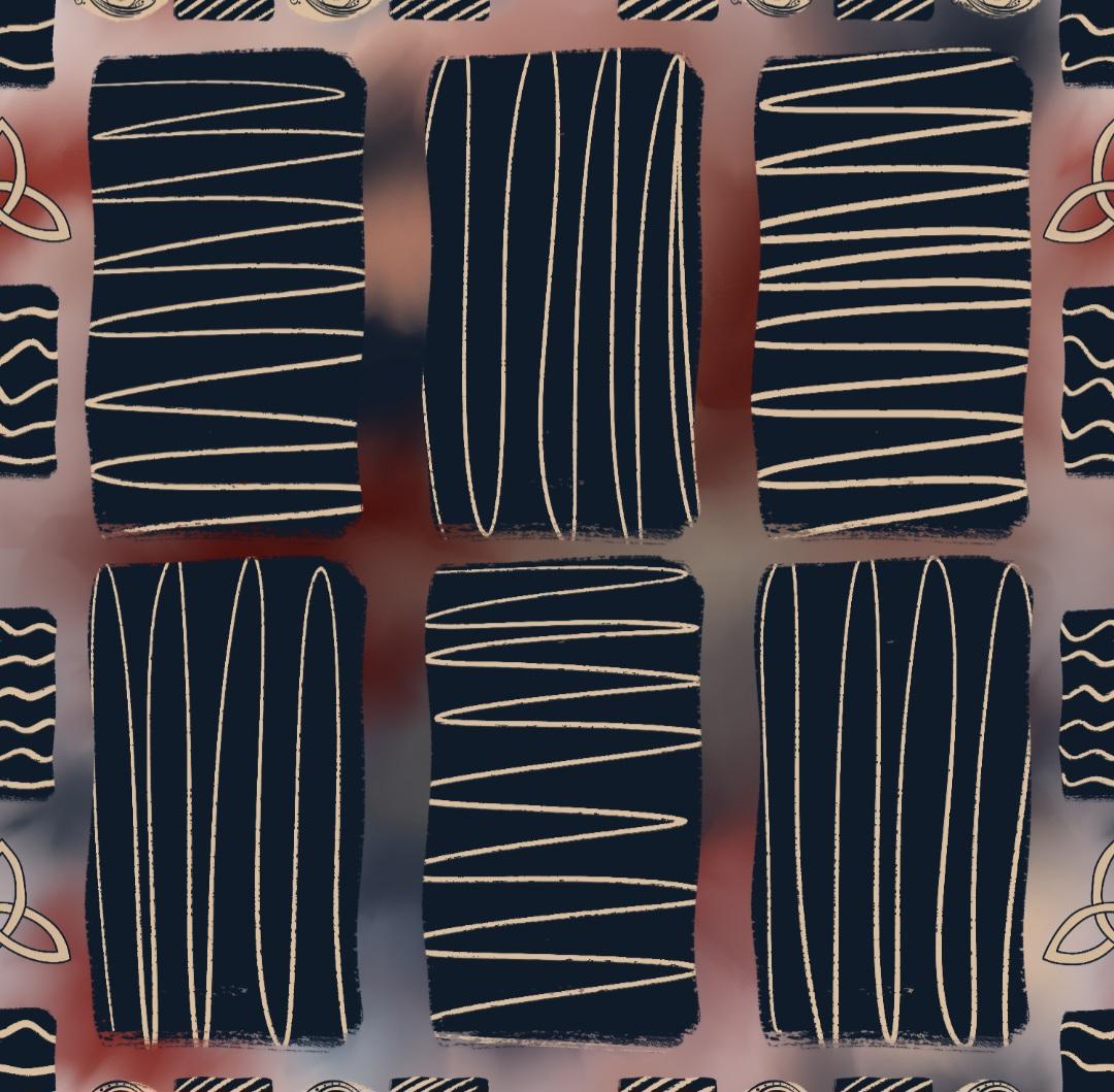 Watercolour Seamless Repeats - image 5 - student project