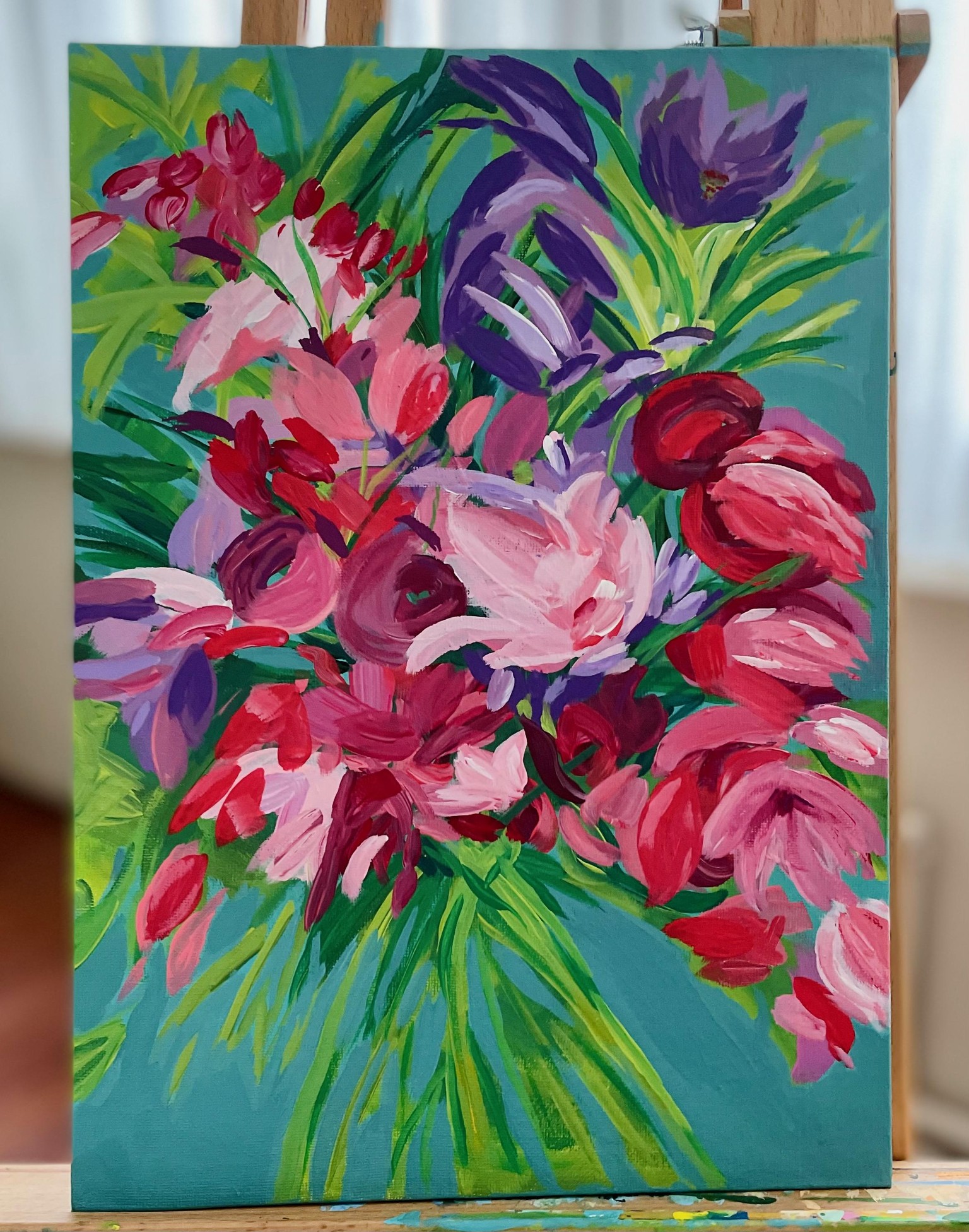 My Loose Floral Bouquet - image 1 - student project