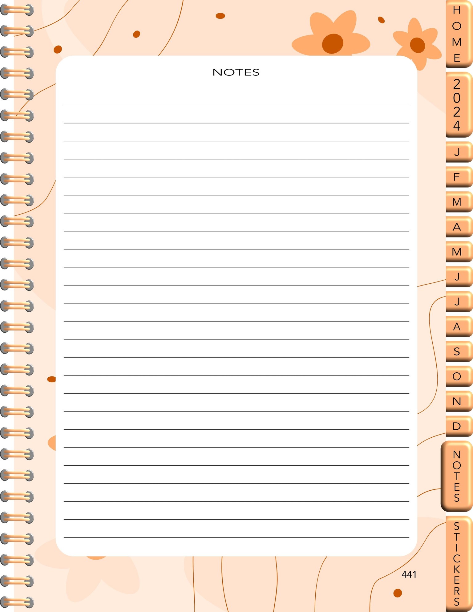 2024 Digital Planner - image 6 - student project