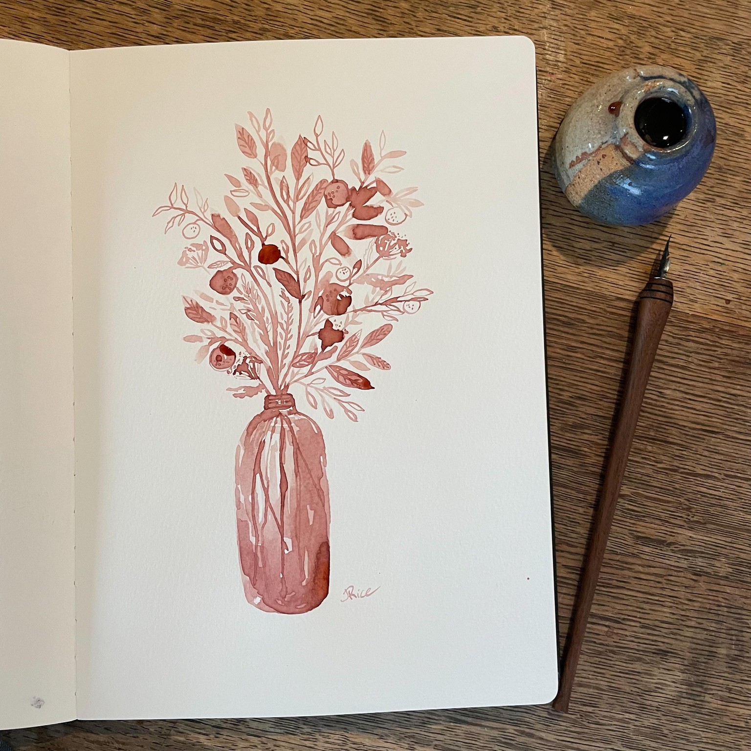 Ink Making - image 2 - student project