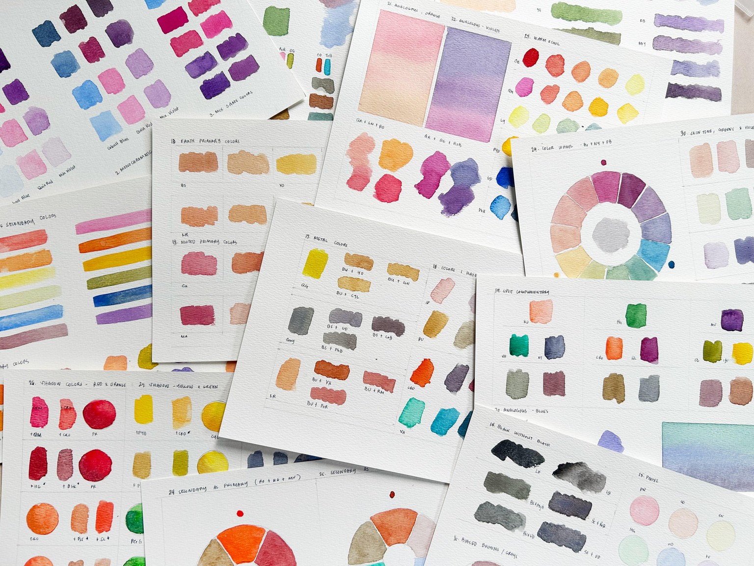 30 Days of Color Mixing Fun! - image 1 - student project