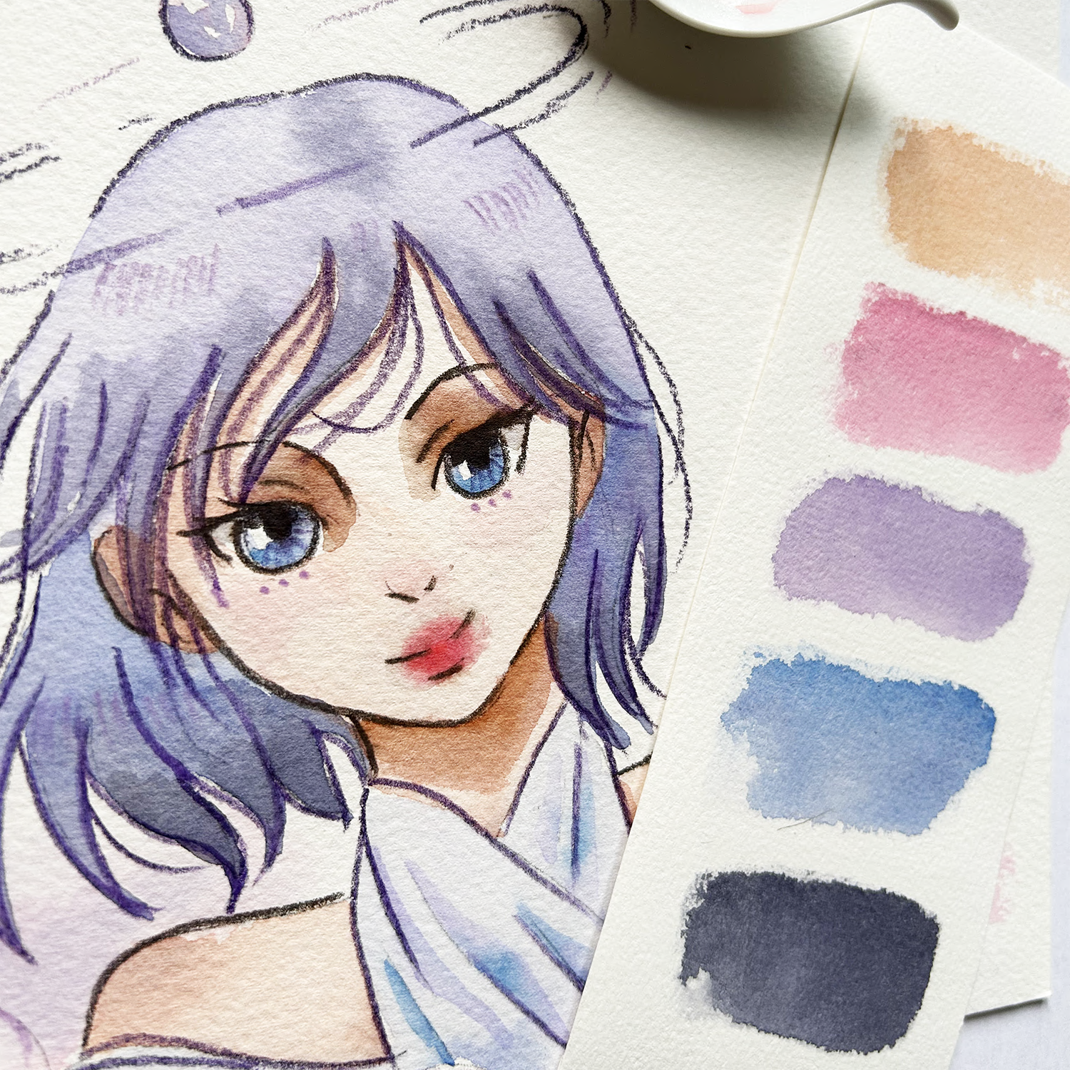 Raui - My Own Anime Character - image 1 - student project