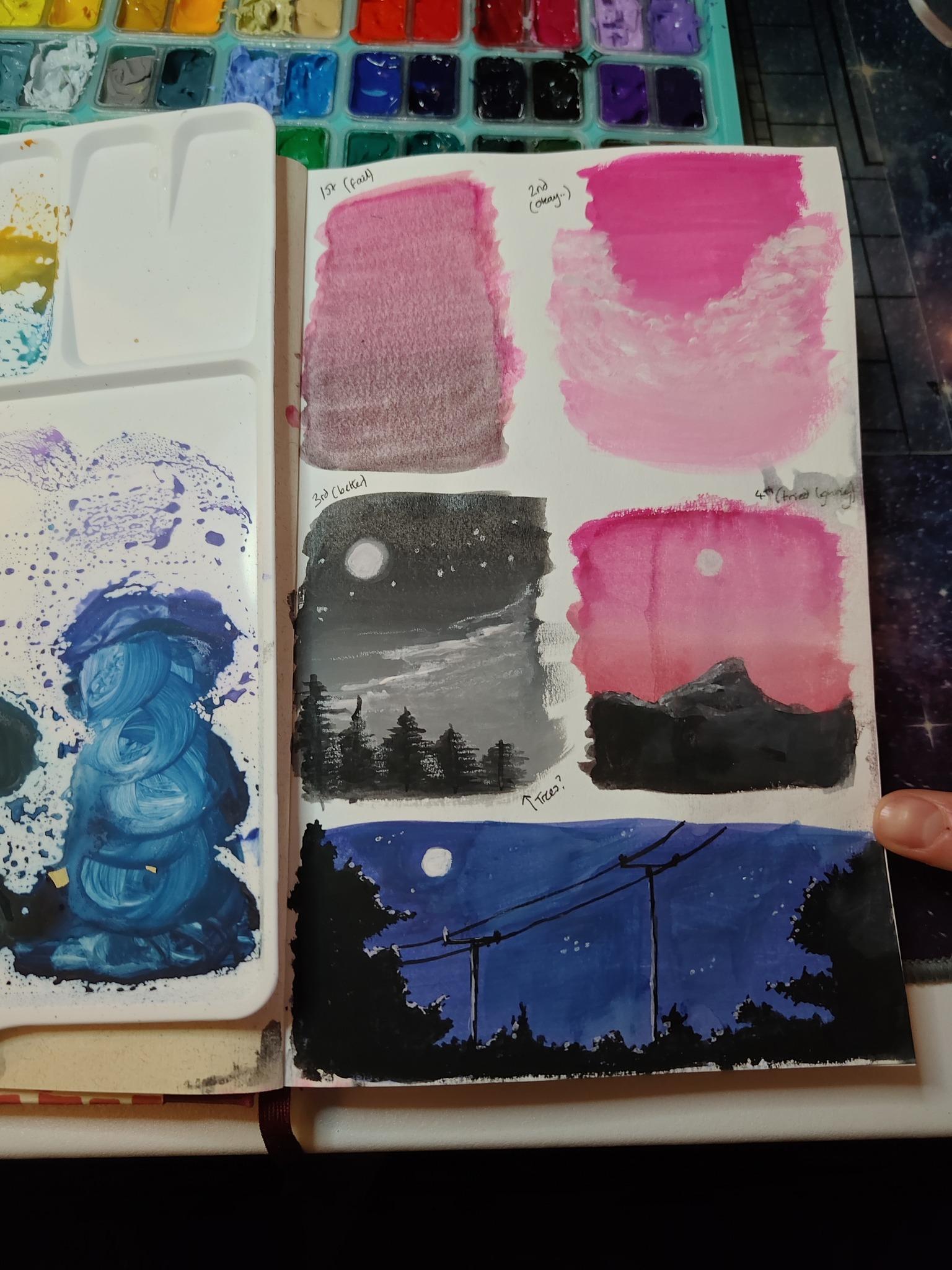 First time using Gouache - image 1 - student project