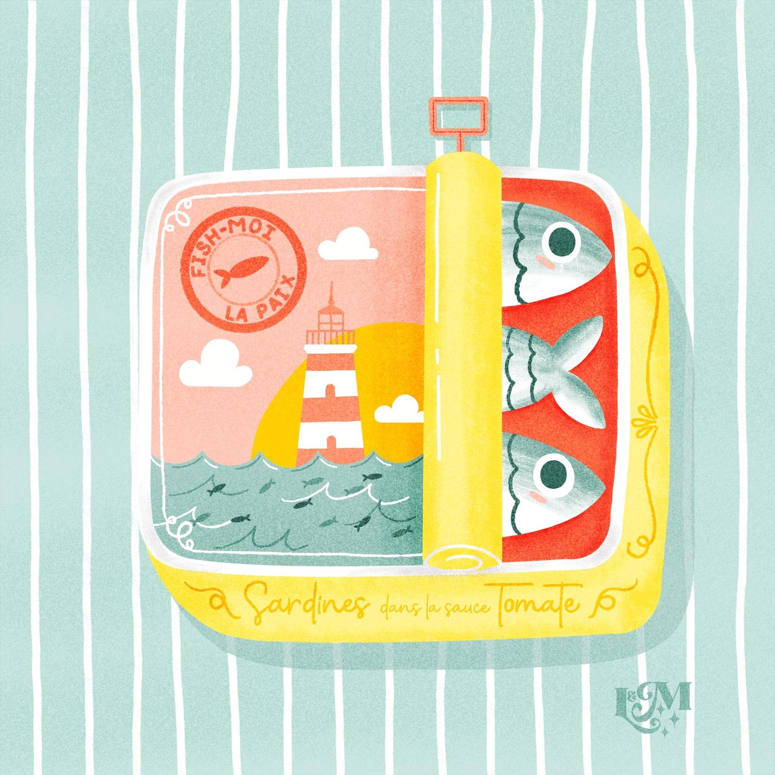 Vintage sardine tins - image 3 - student project