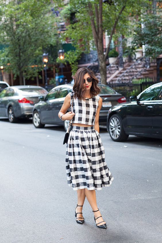 Allie's Gingham Skirt - image 1 - student project