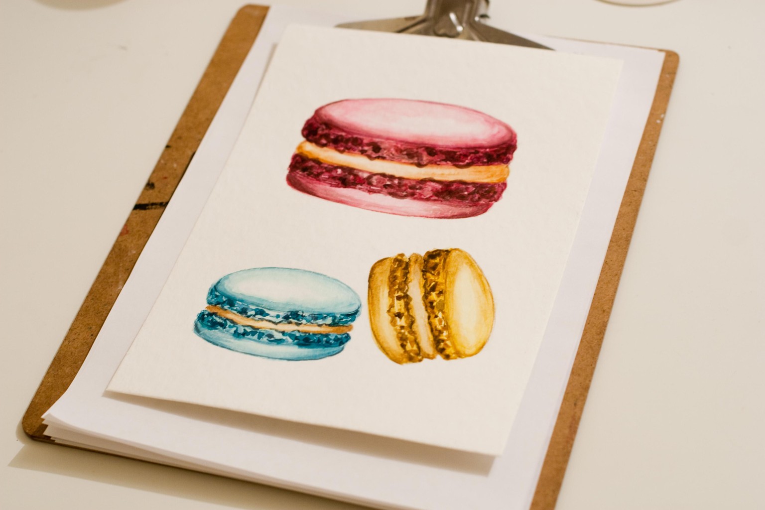 One Month with Watercolor & Desserts - image 2 - student project