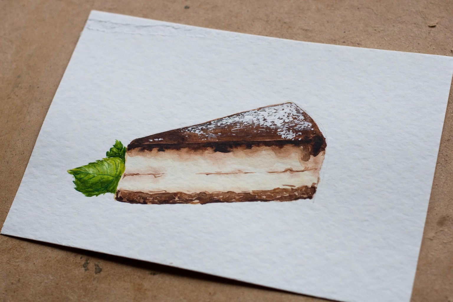 One Month with Watercolor & Desserts - image 20 - student project