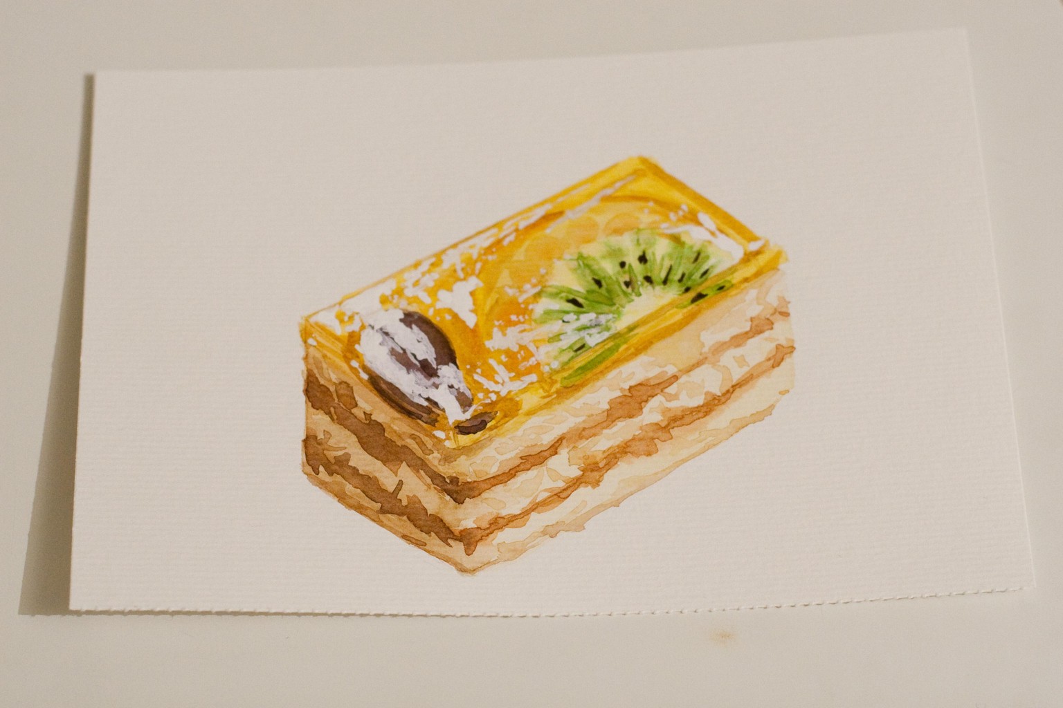 One Month with Watercolor & Desserts - image 28 - student project