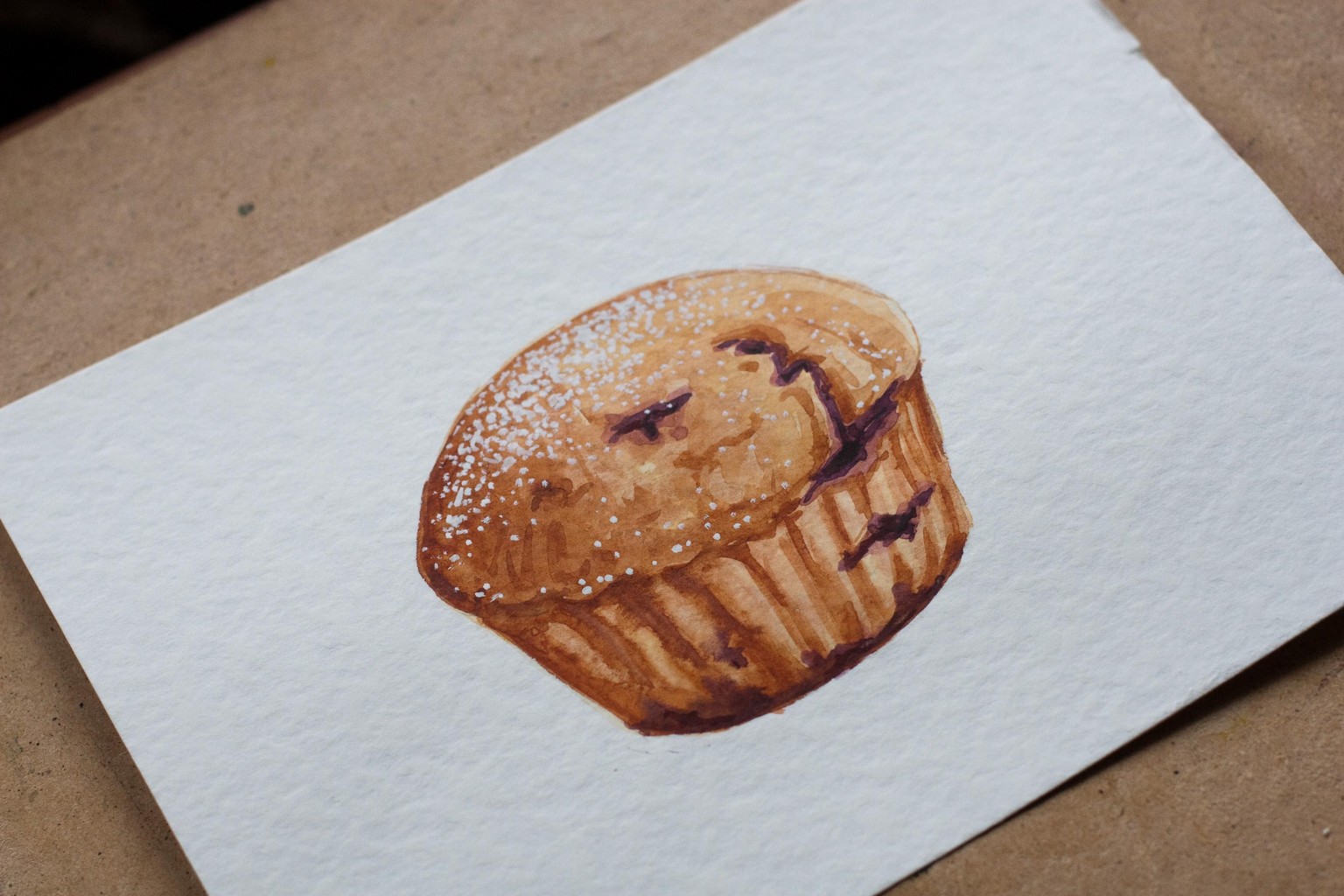 One Month with Watercolor & Desserts - image 13 - student project