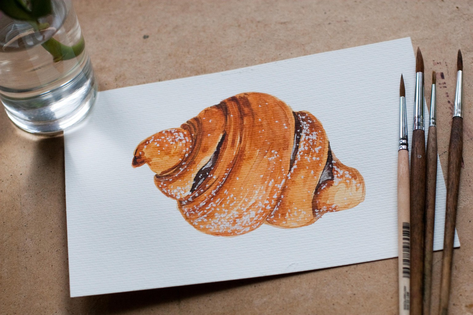 One Month with Watercolor & Desserts - image 12 - student project