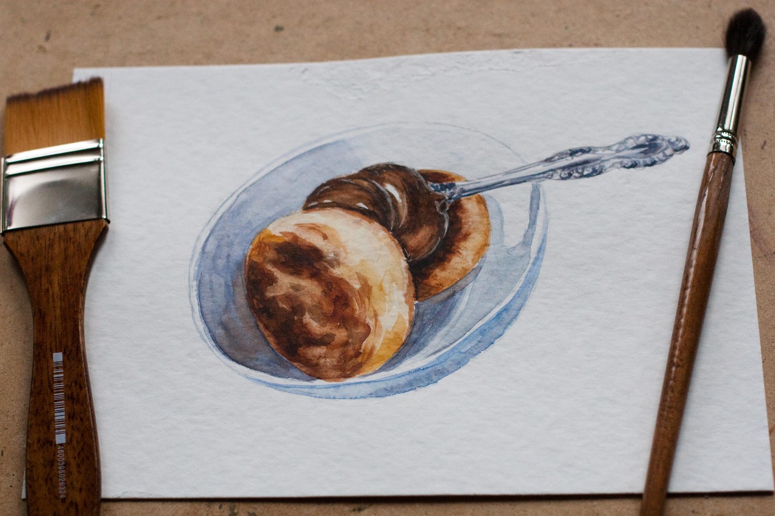 One Month with Watercolor & Desserts - image 19 - student project