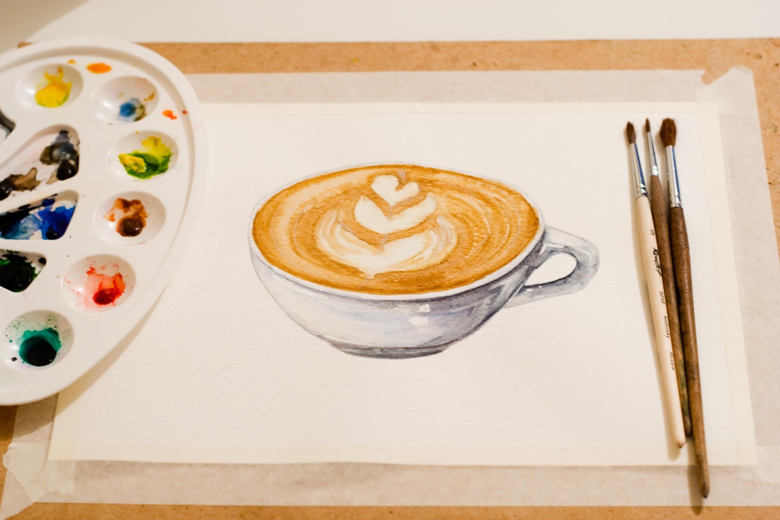 One Month with Watercolor & Desserts - image 1 - student project