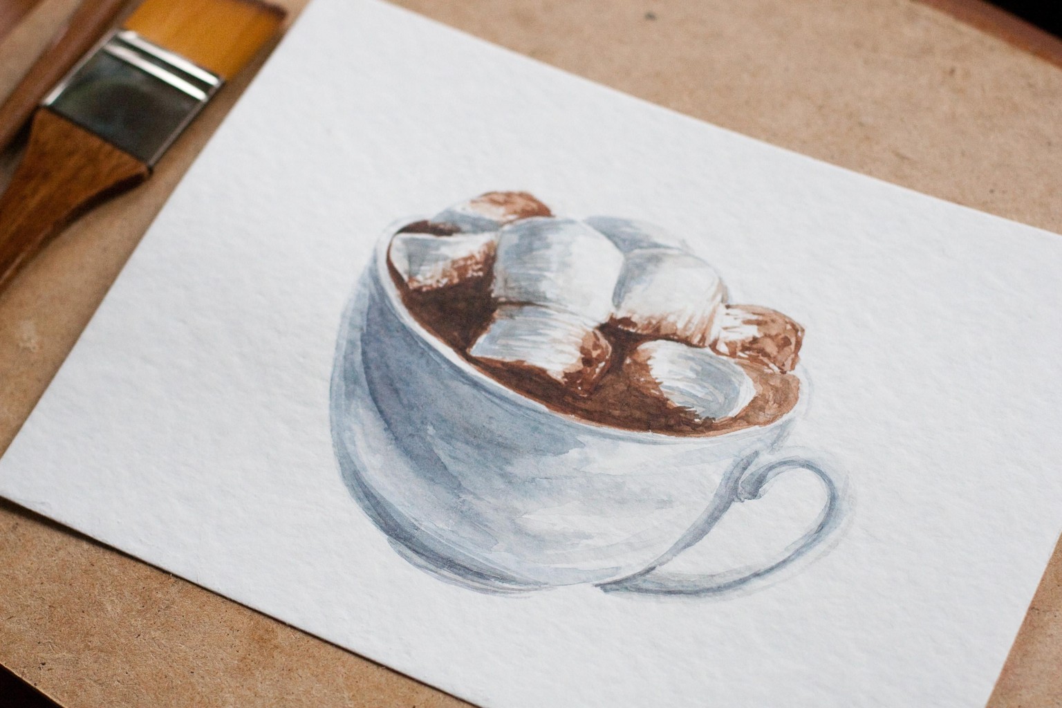 One Month with Watercolor & Desserts - image 23 - student project