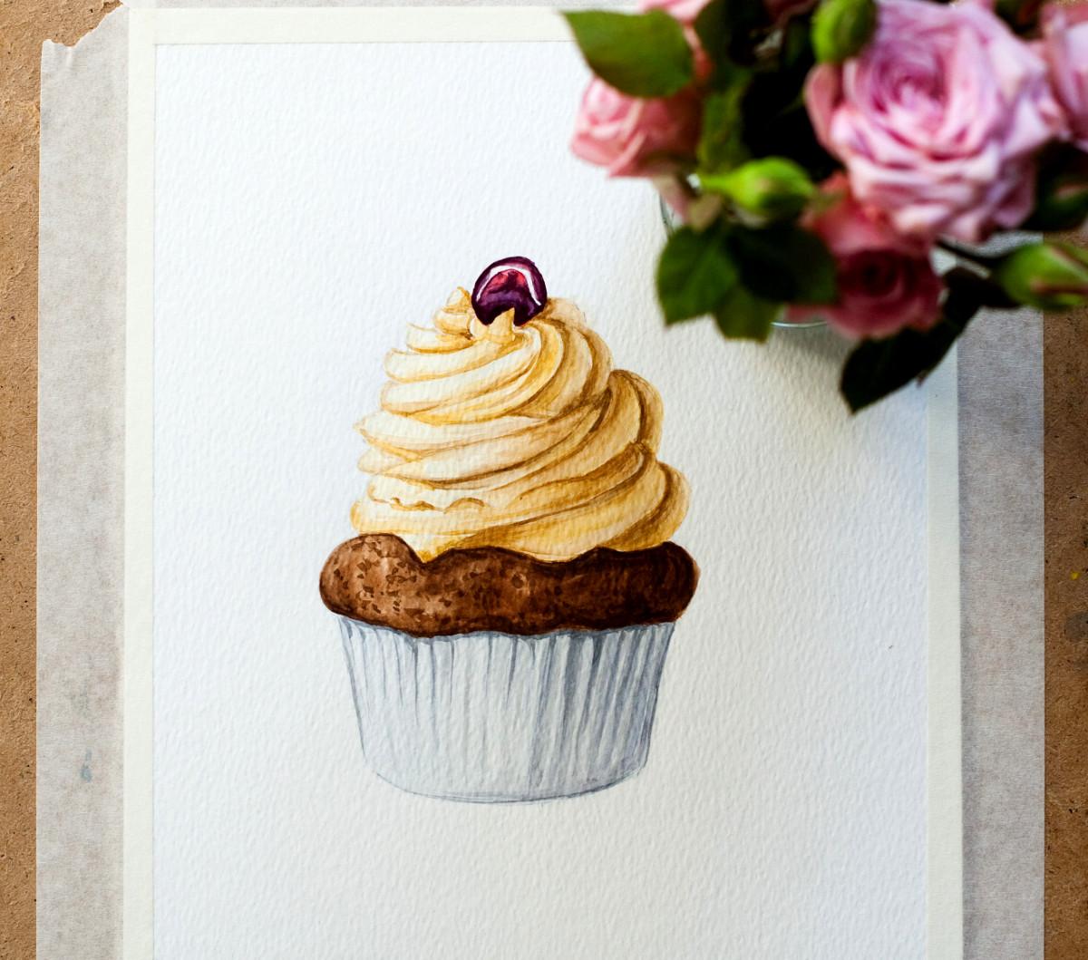 One Month with Watercolor & Desserts - image 5 - student project