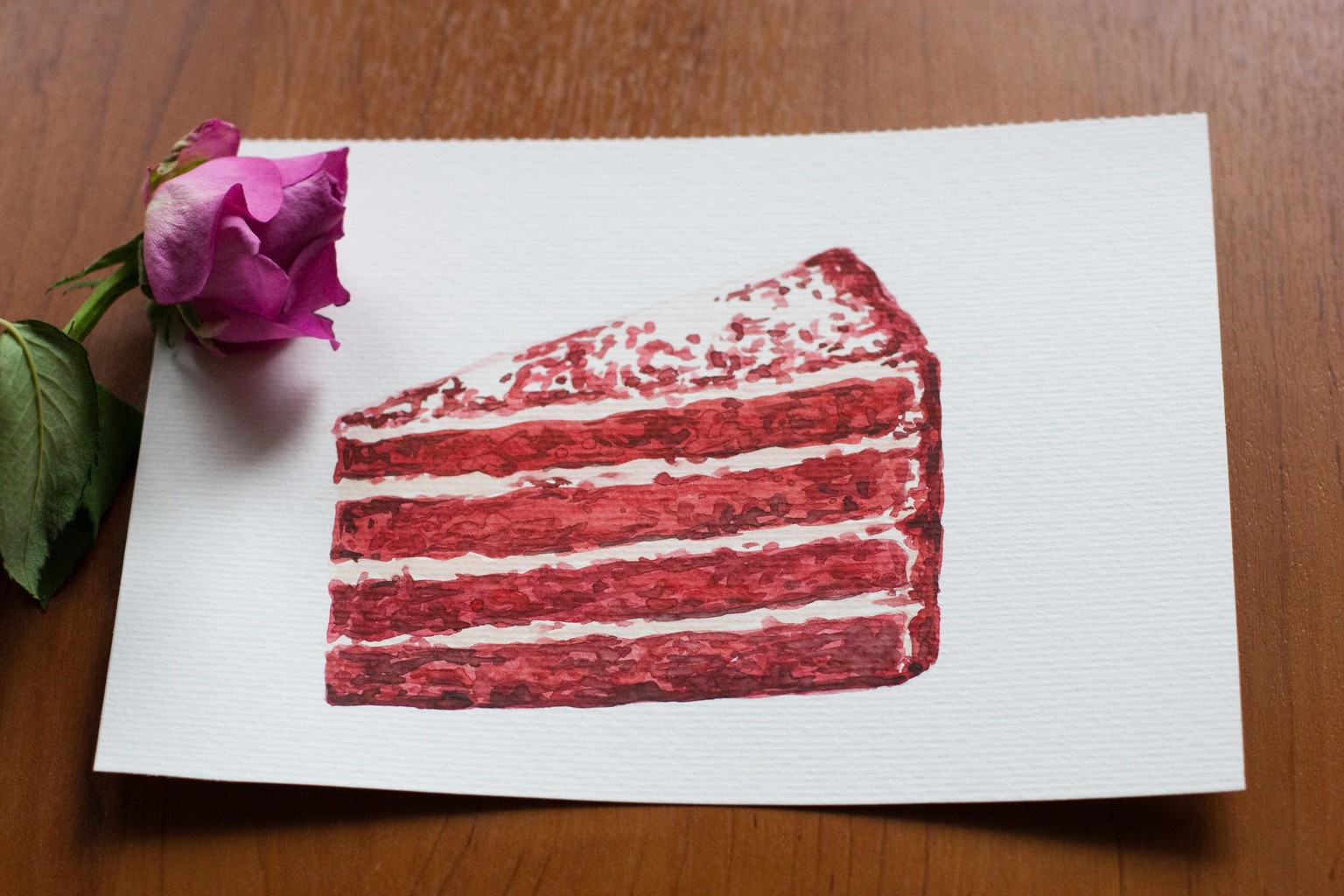 One Month with Watercolor & Desserts - image 15 - student project