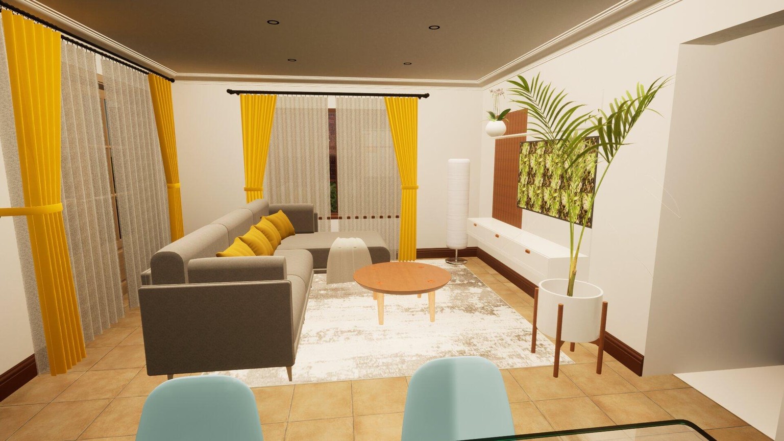 living room - image 2 - student project