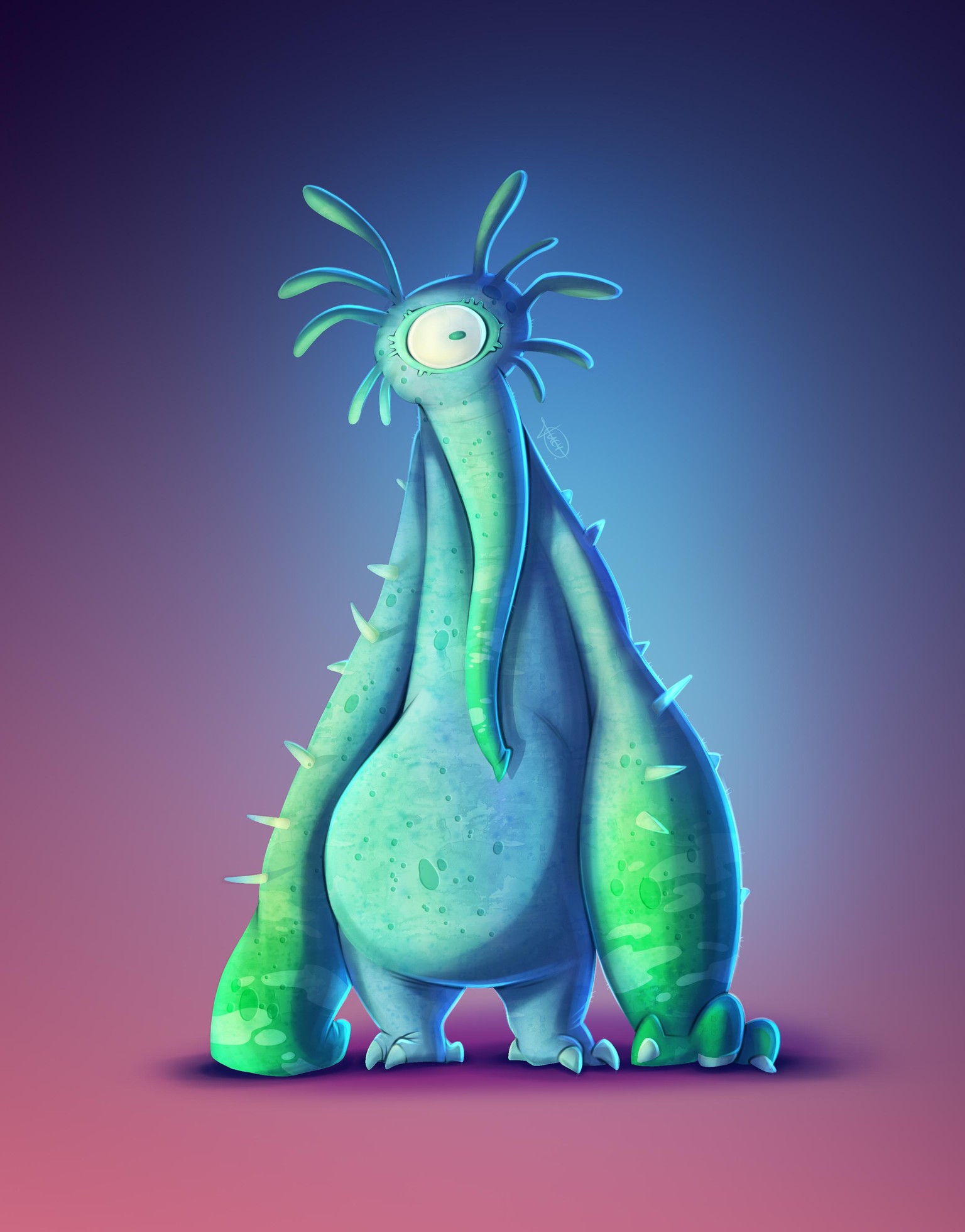 First try monster - image 2 - student project