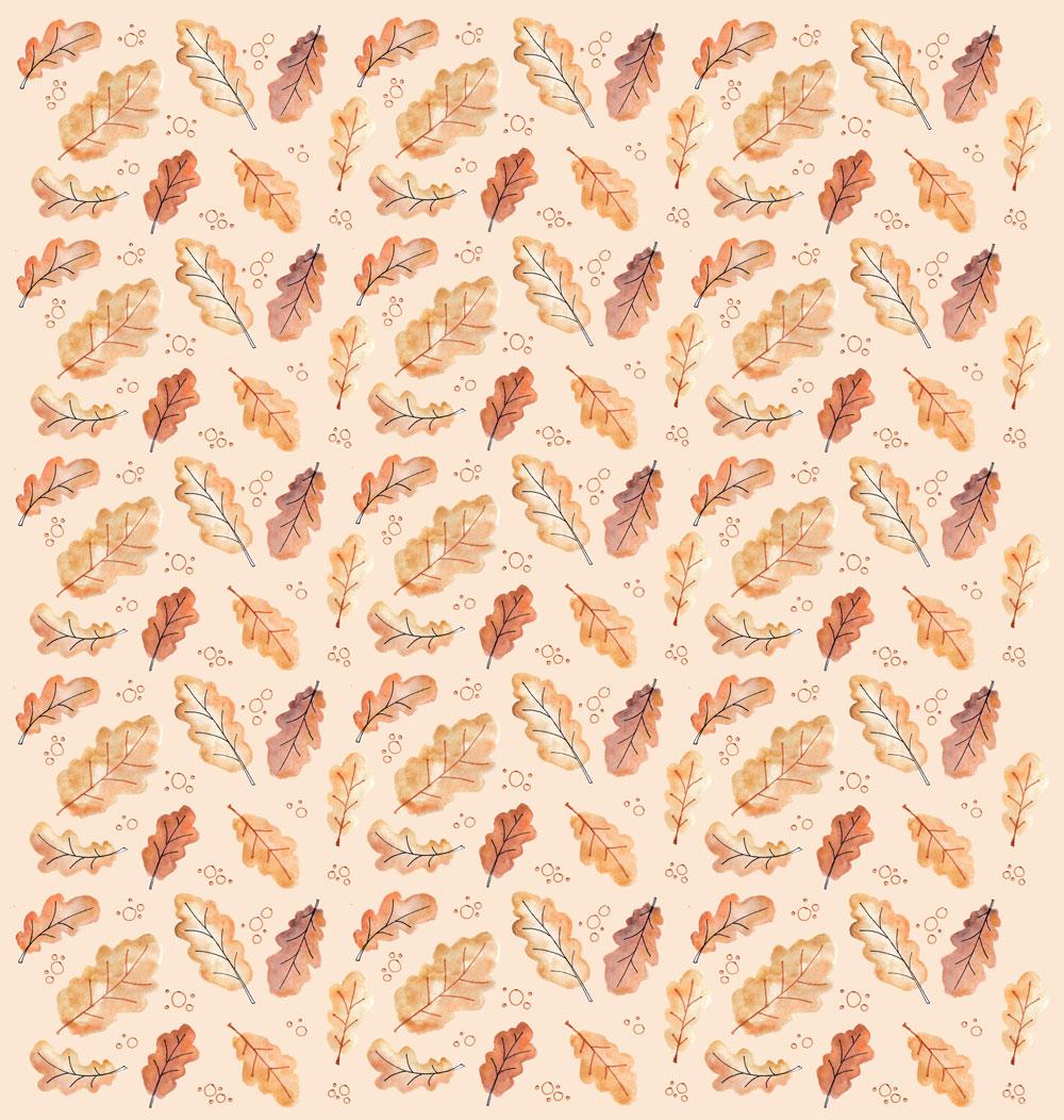 Autumn Leaves Pattern - image 4 - student project