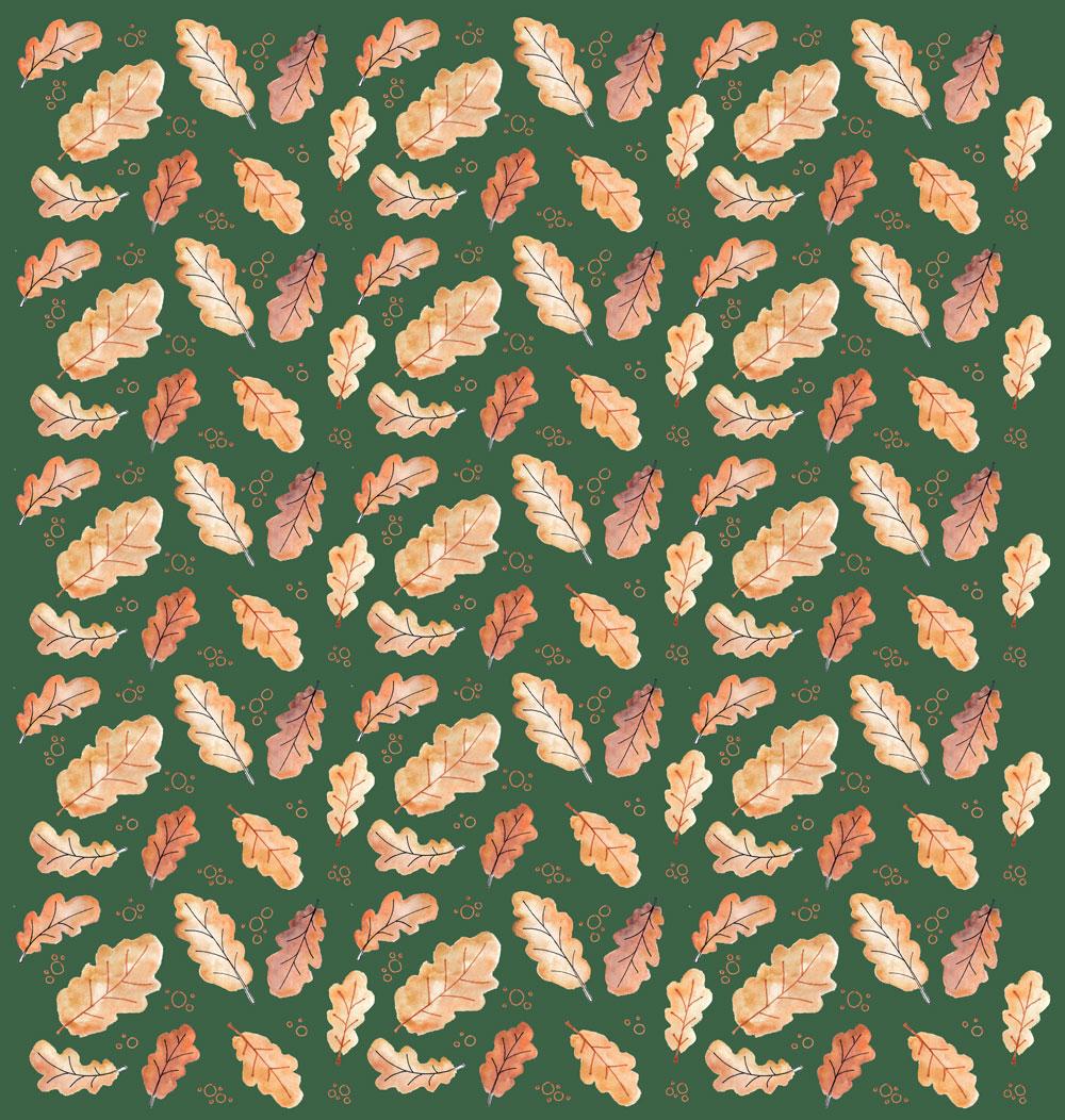 Autumn Leaves Pattern - image 3 - student project