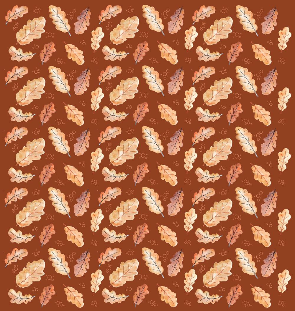 Autumn Leaves Pattern - image 2 - student project