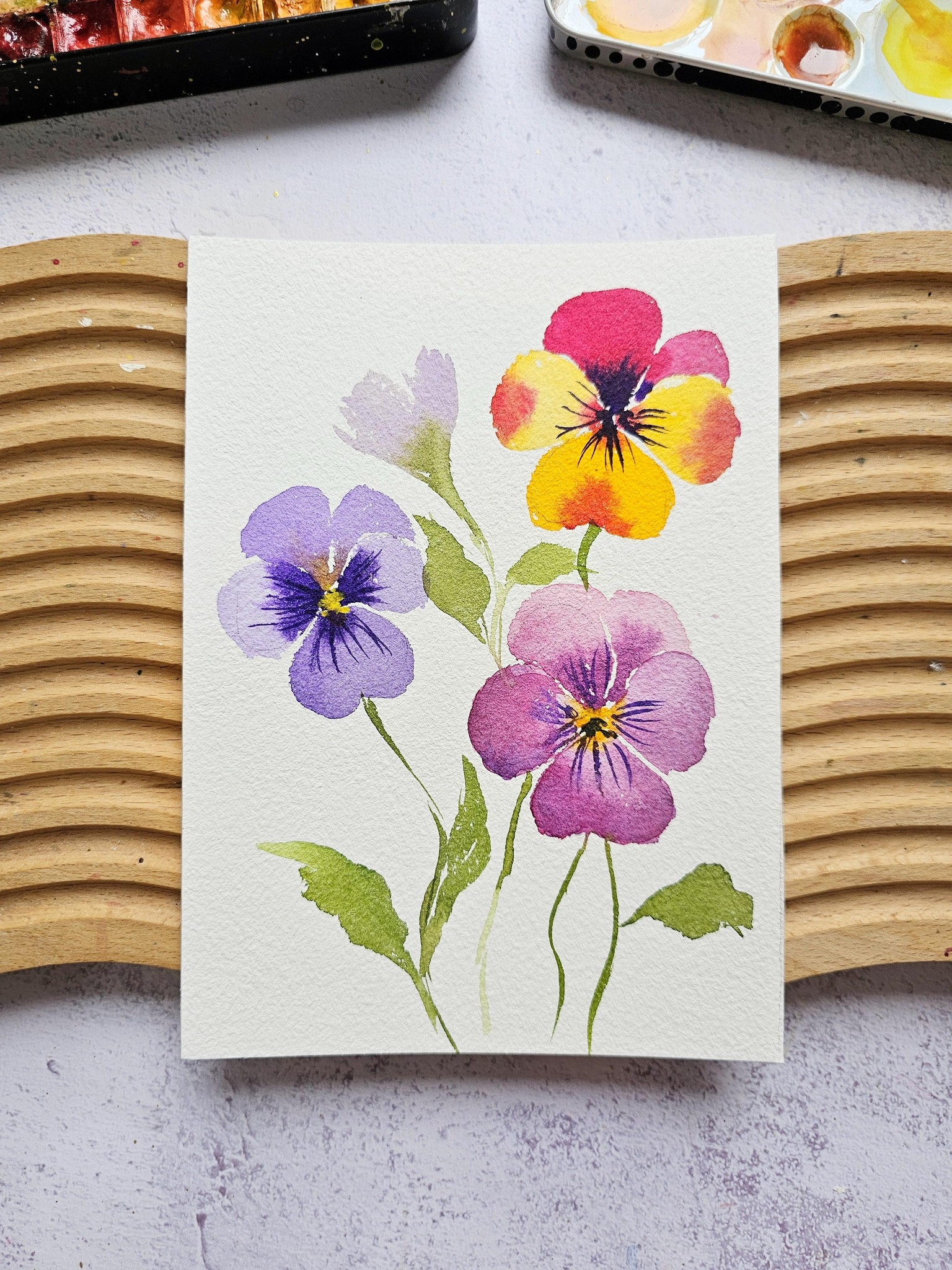 15-Day Watercolor Floral Challenge - image 8 - student project