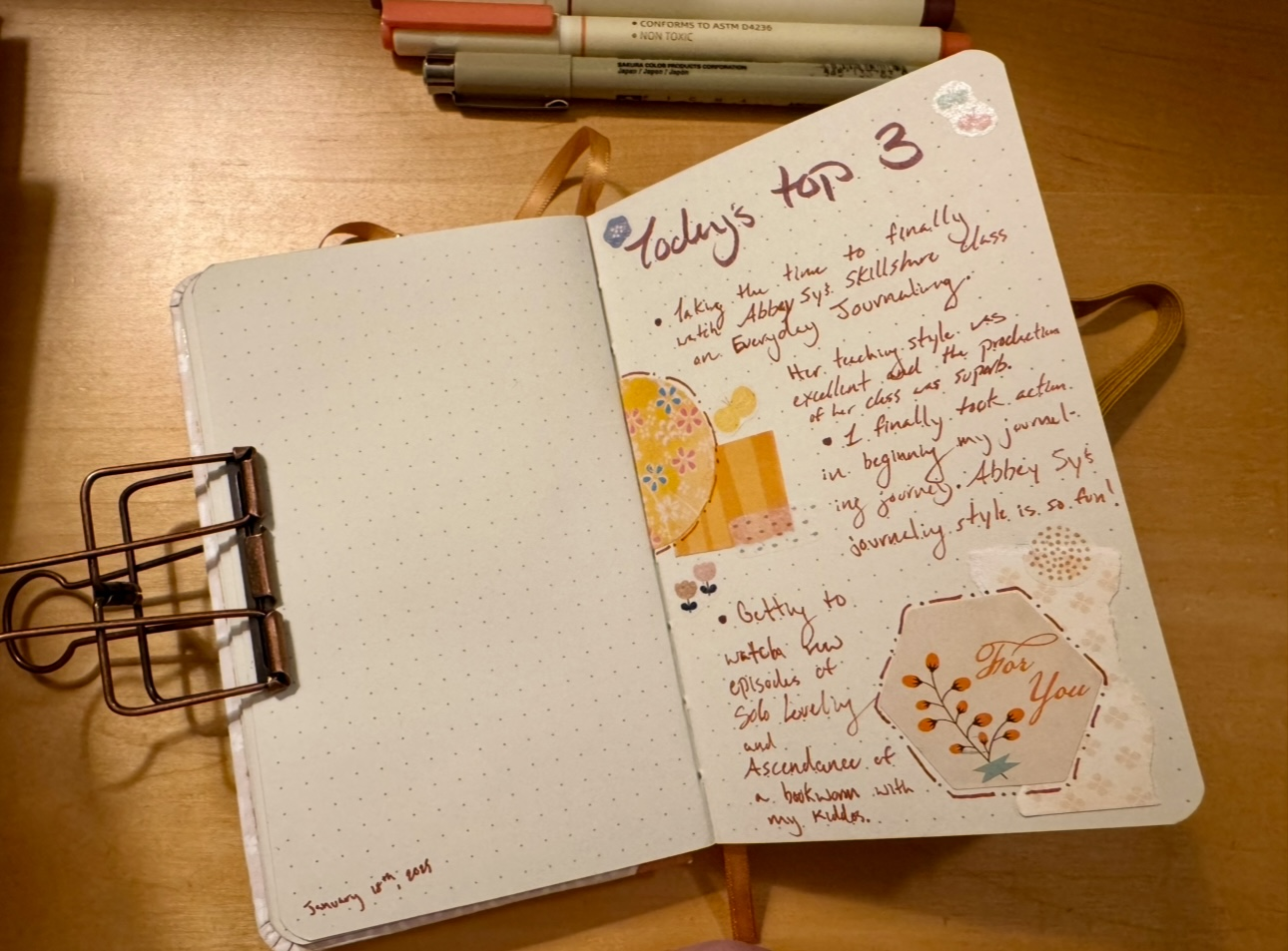 Everyday Journaling Project - image 2 - student project
