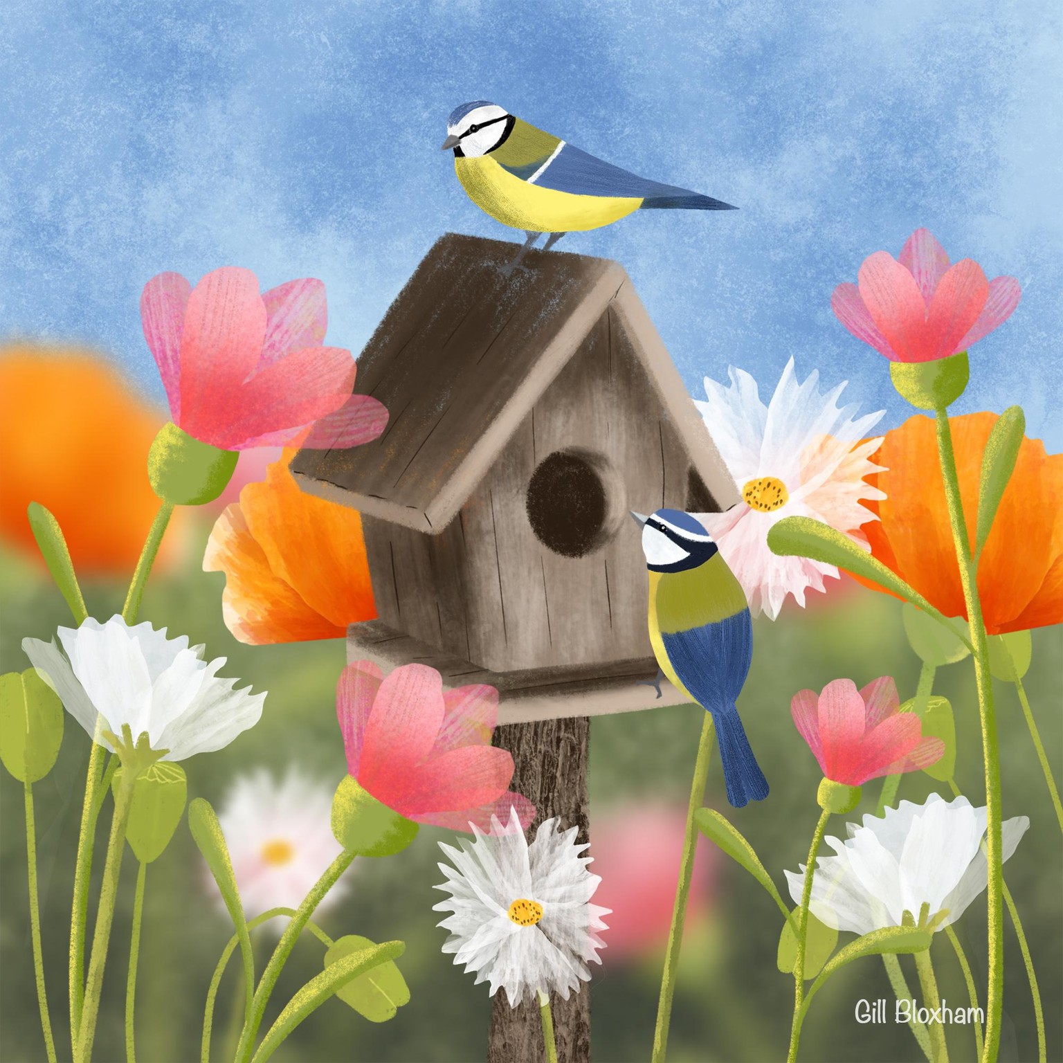 Gill's Project - Spring Illustrations - image 1 - student project
