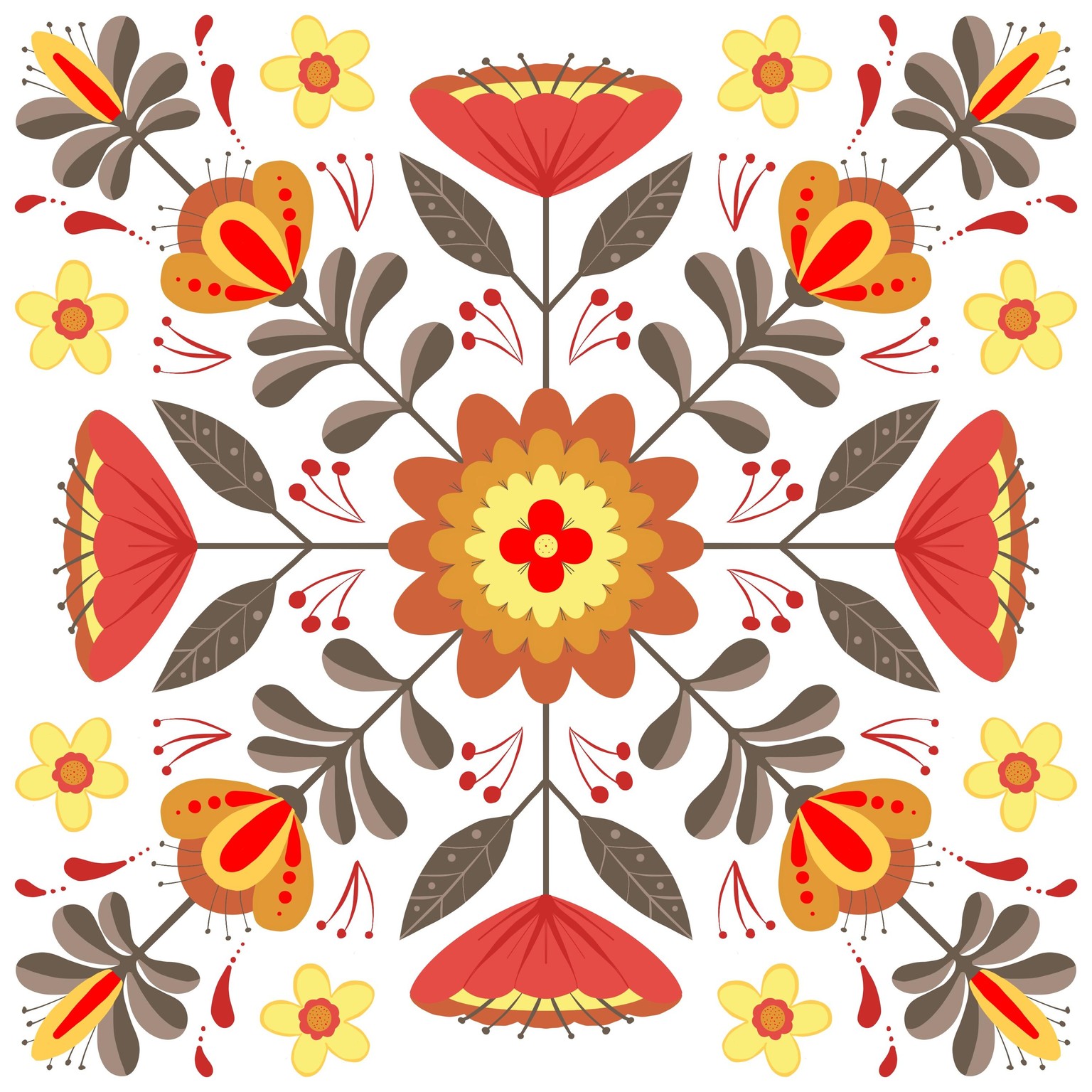 Gills Scandinavian Folk Art - image 2 - student project