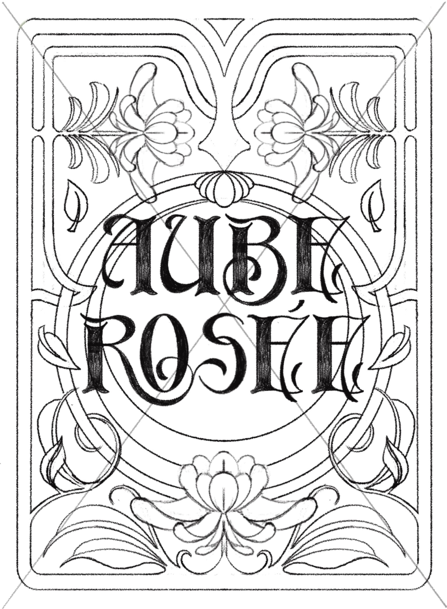 Gill's Art Nouveau 2 Project - image 5 - student project