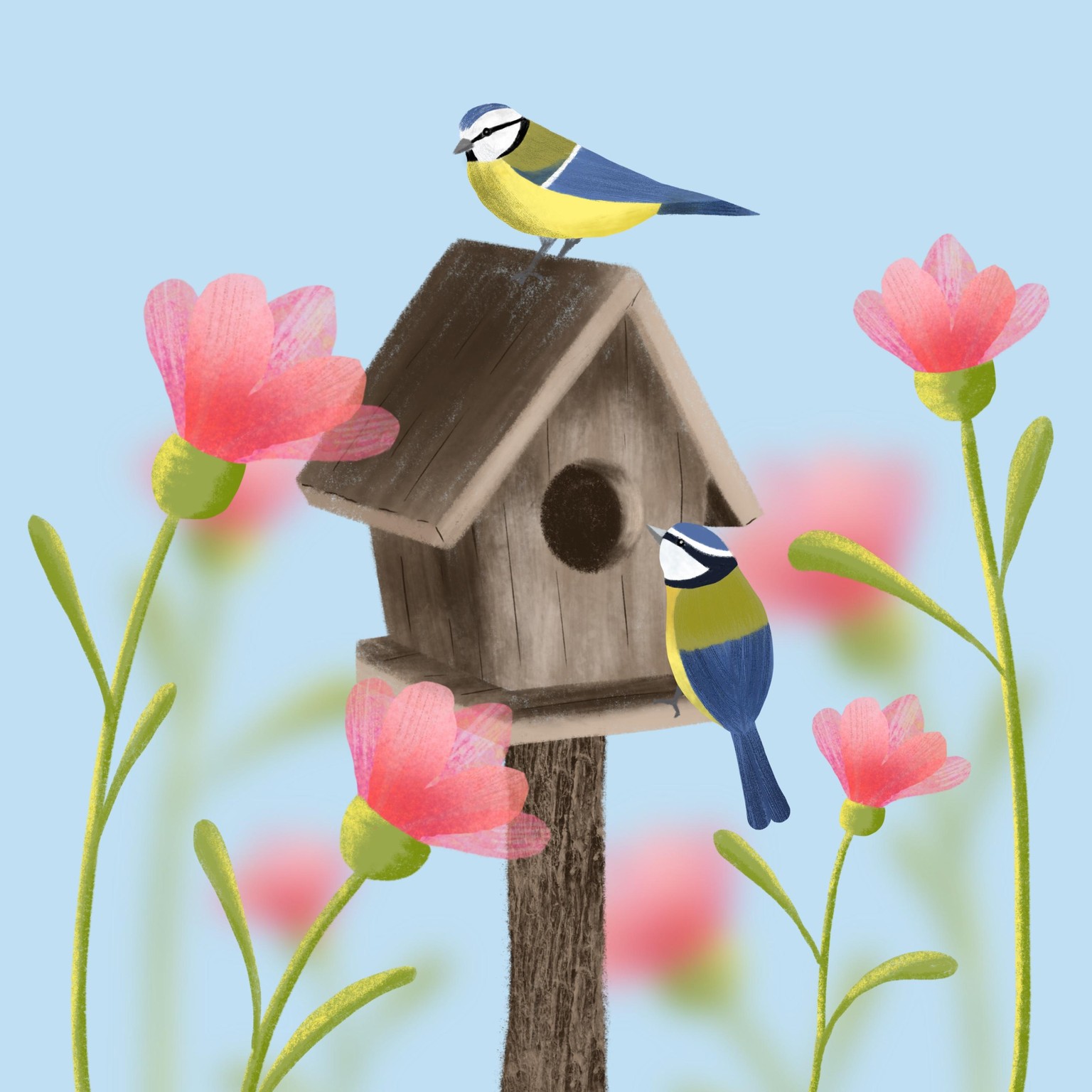 Gill's Project - Spring Illustrations - image 2 - student project