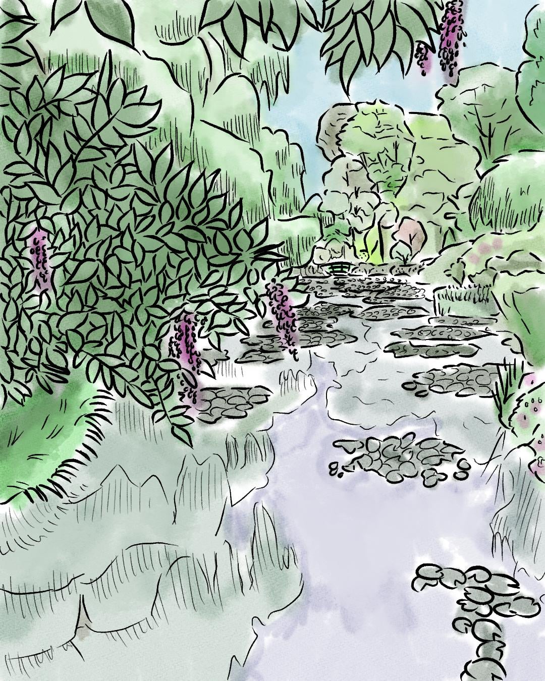 Pont at Monet's House - image 2 - student project