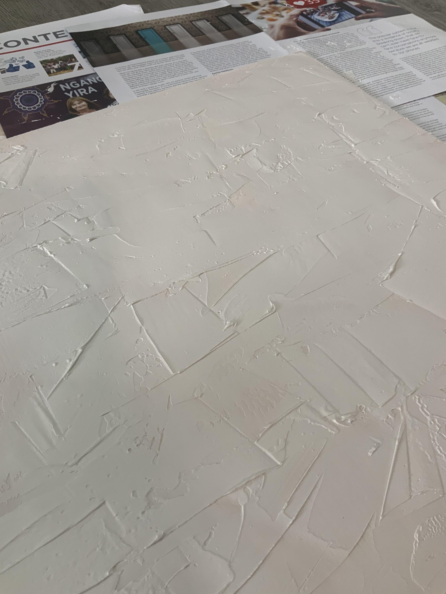 Acrylic putty board - image 2 - student project