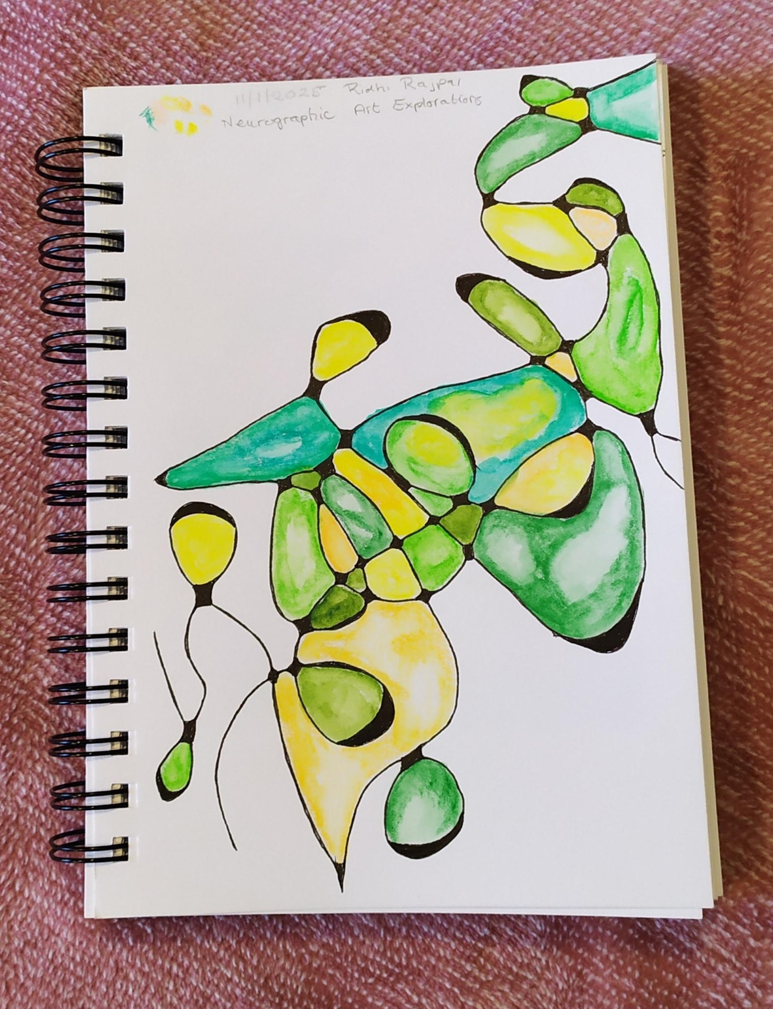 Neurographic art explorations - image 2 - student project