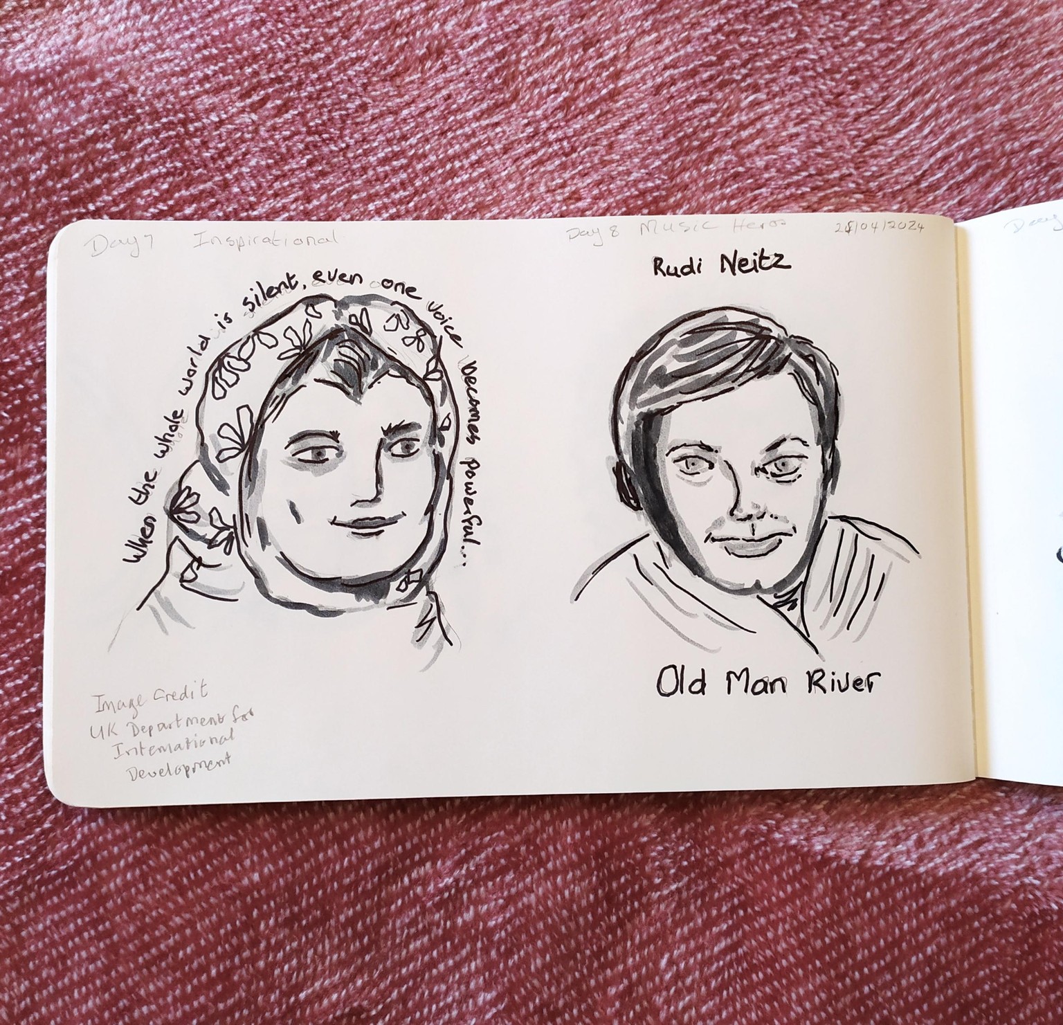 Ten days of portrait prompts. - image 1 - student project