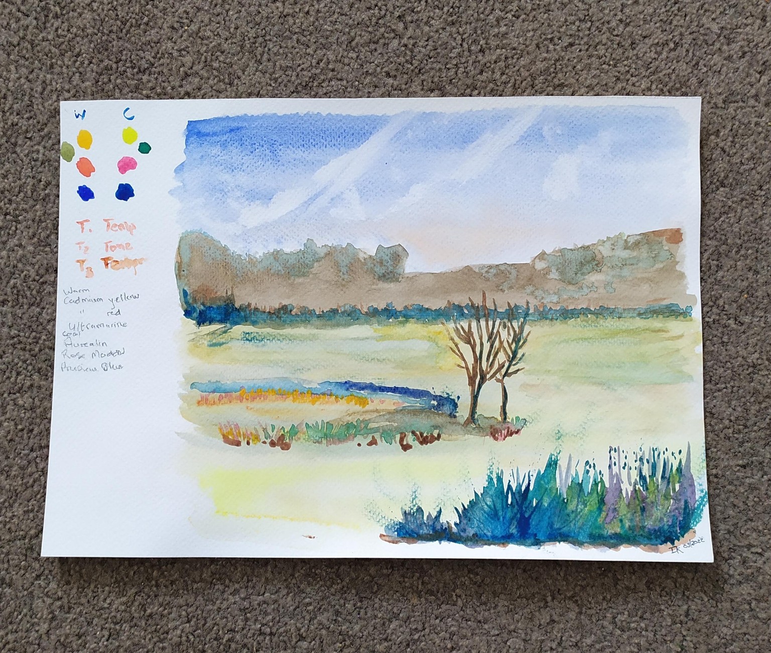 Landscapes 3 easy steps - image 1 - student project