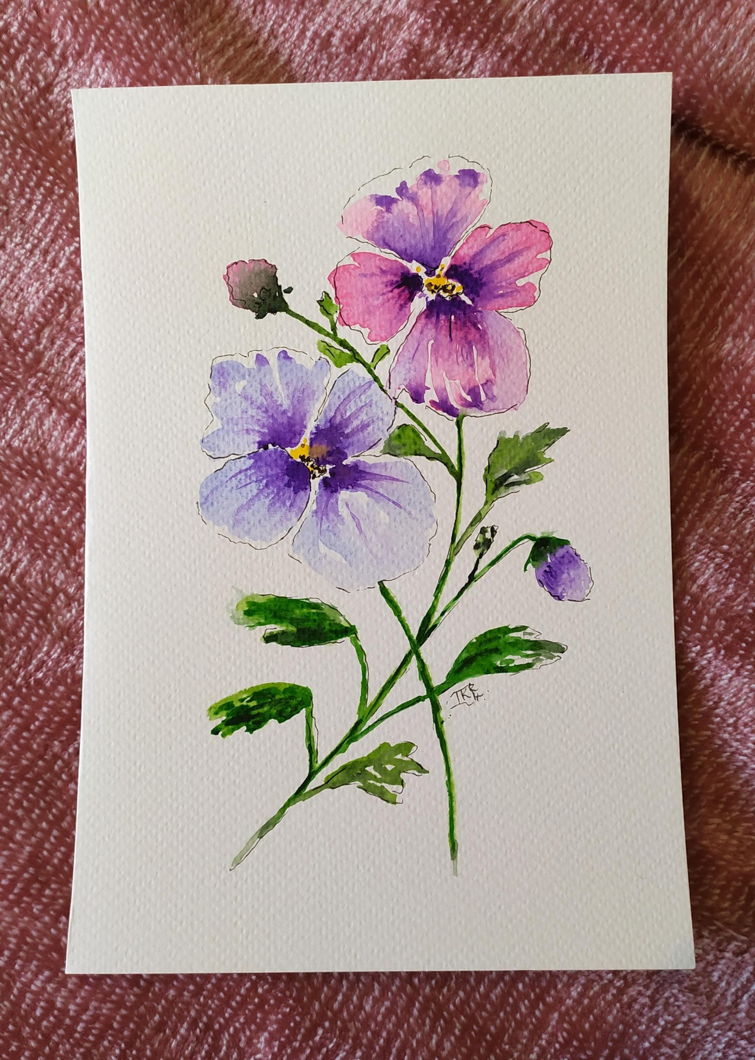 Loose florals - image 2 - student project