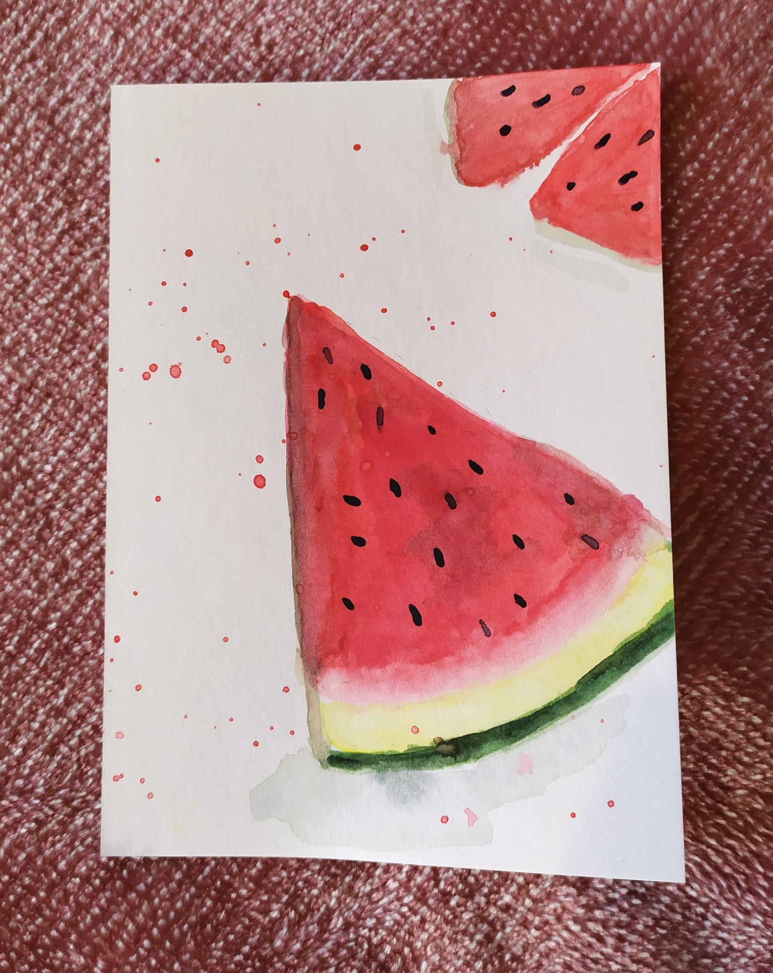 Watermelom. Tropical fruit. - image 1 - student project