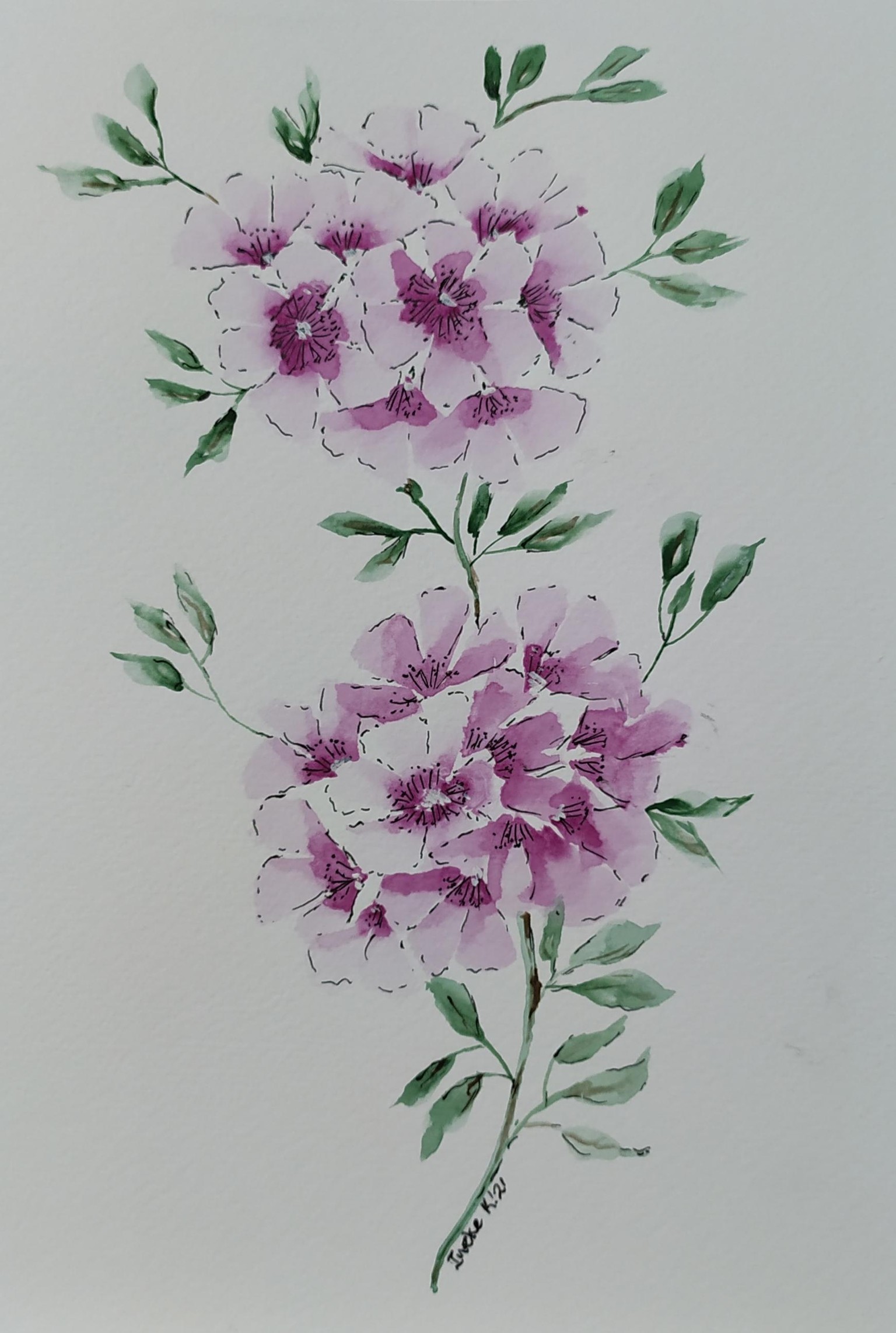 Three small bunches of flowers - image 1 - student project