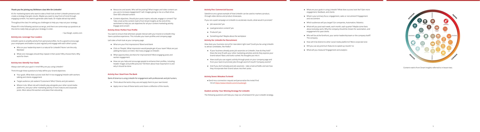 LinkedIn Strategy - image 1 - student project
