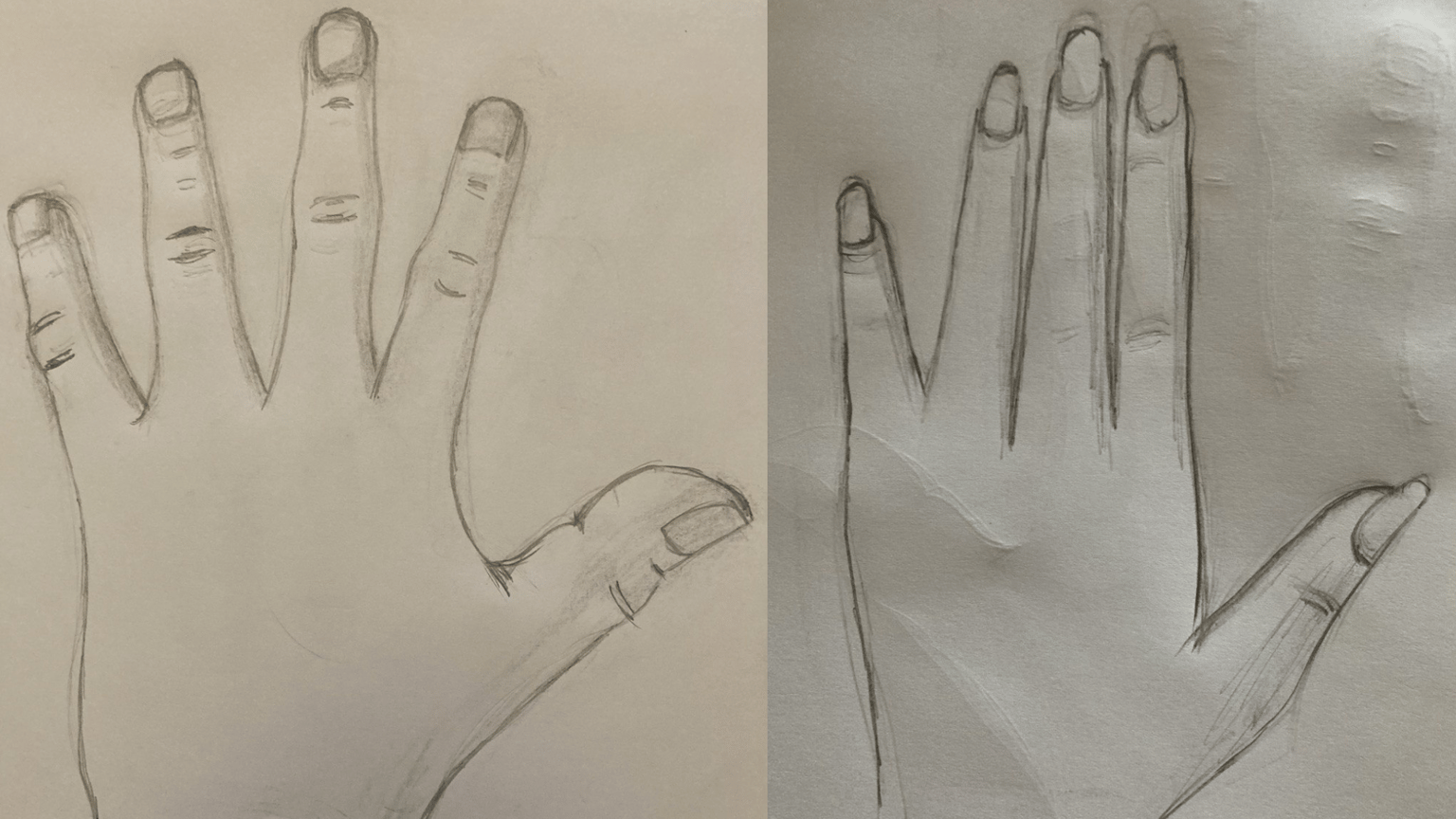Hands drawing - image 5 - student project