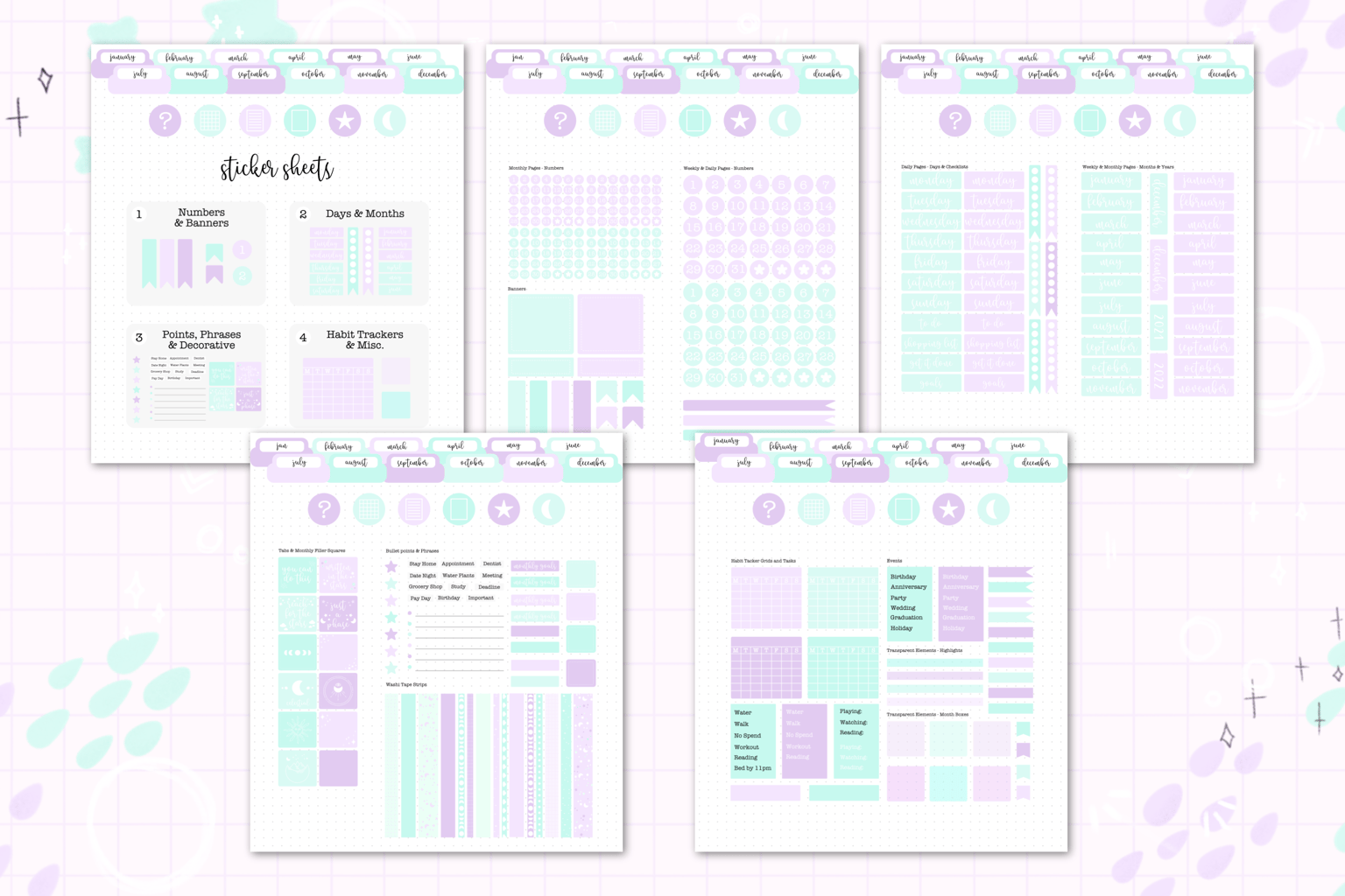 Katie Cosmo Digital Planner - image 3 - student project