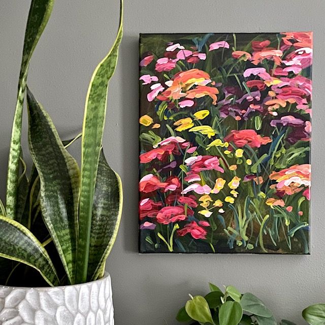 Wildflowers Paintings - image 2 - student project