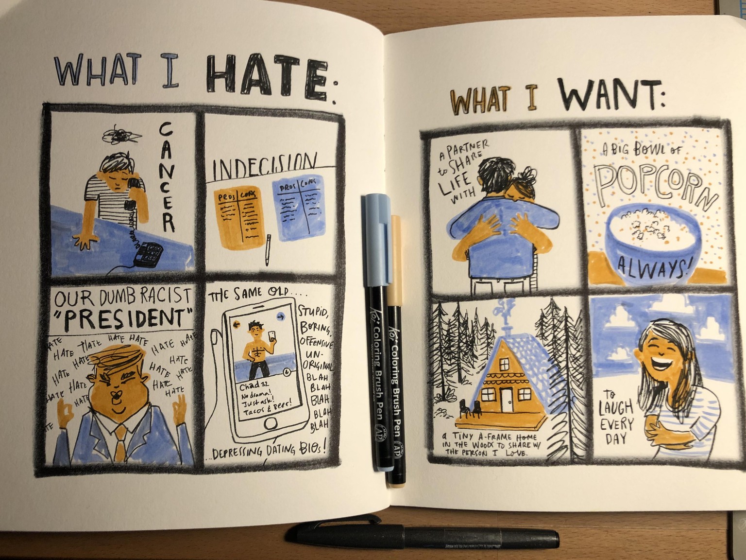 Hates & Wants - image 1 - student project