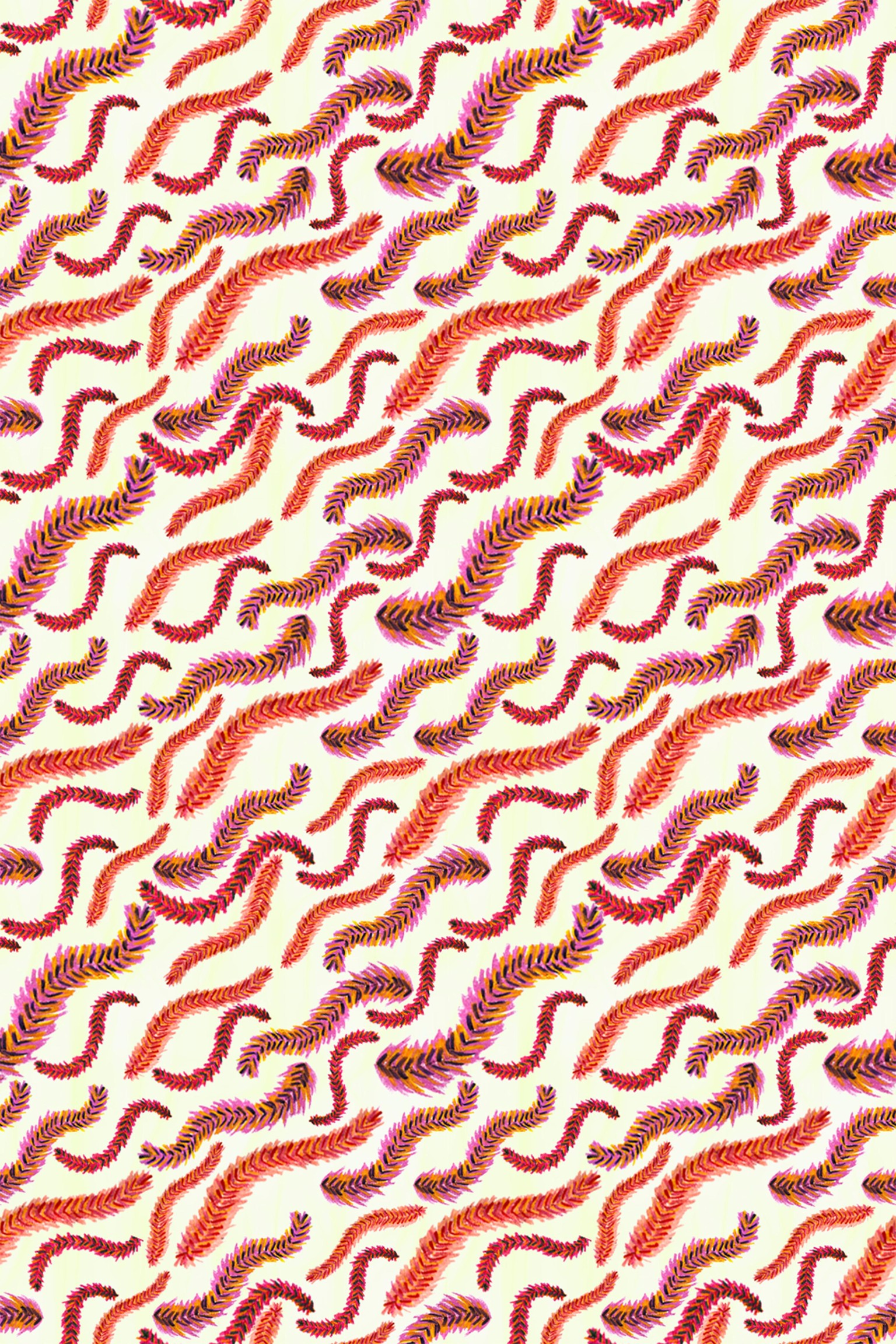 Hand painted pattern after course - image 2 - student project