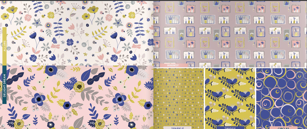 Surface Pattern Design Portfolio by COTTONFLOWER Studio - image 4 - student project