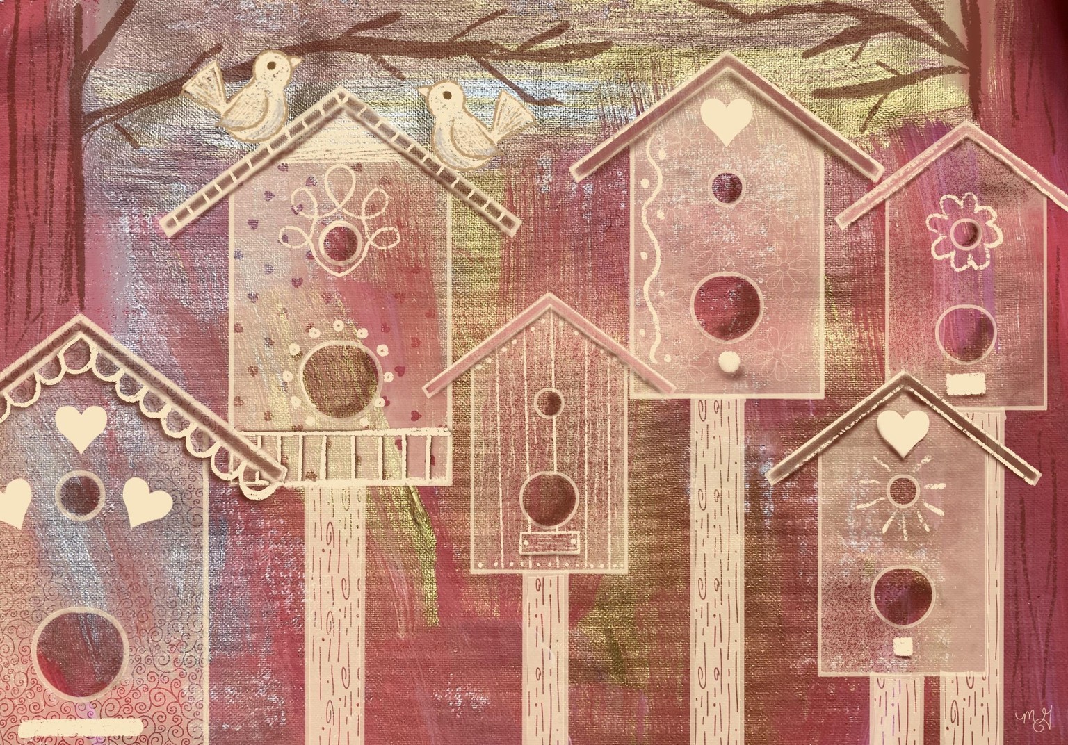 Birdhouse village - image 2 - student project